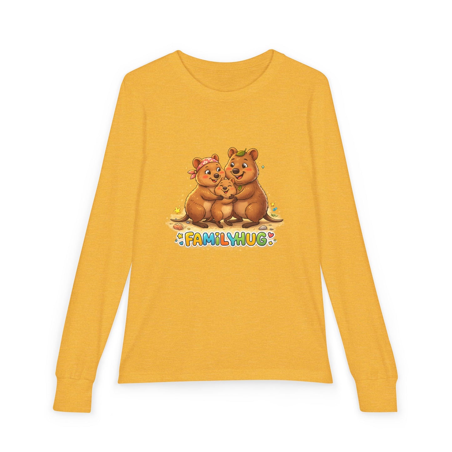 Family Hug Quokka Youth Jersey Long Sleeve Tee