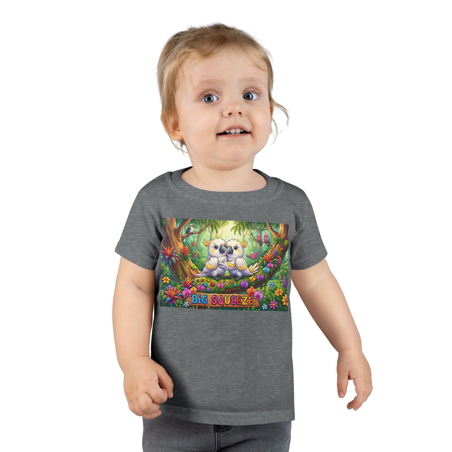 Big Squeeze Cockatoo Toddler T-shirt