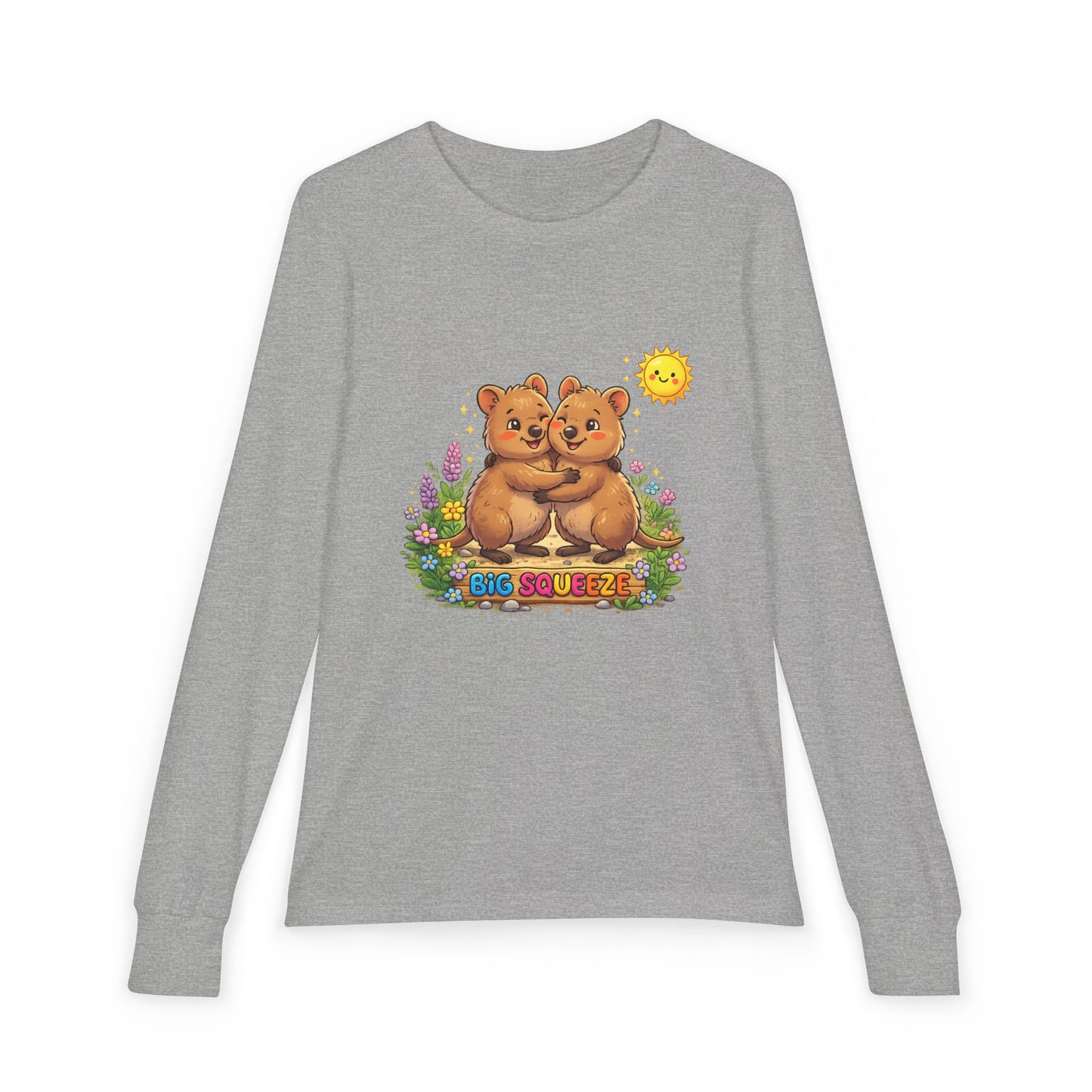 Big Squeeze Quokka Youth Jersey Long Sleeve Tee