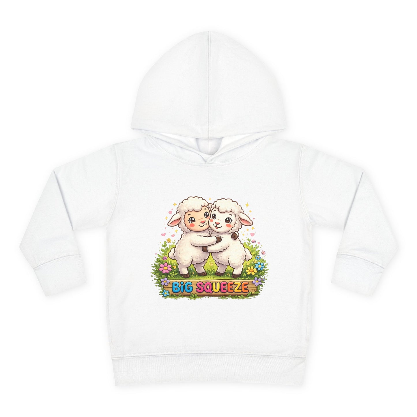 Big Squeeze Lamb Toddler Pullover Fleece Hoodie