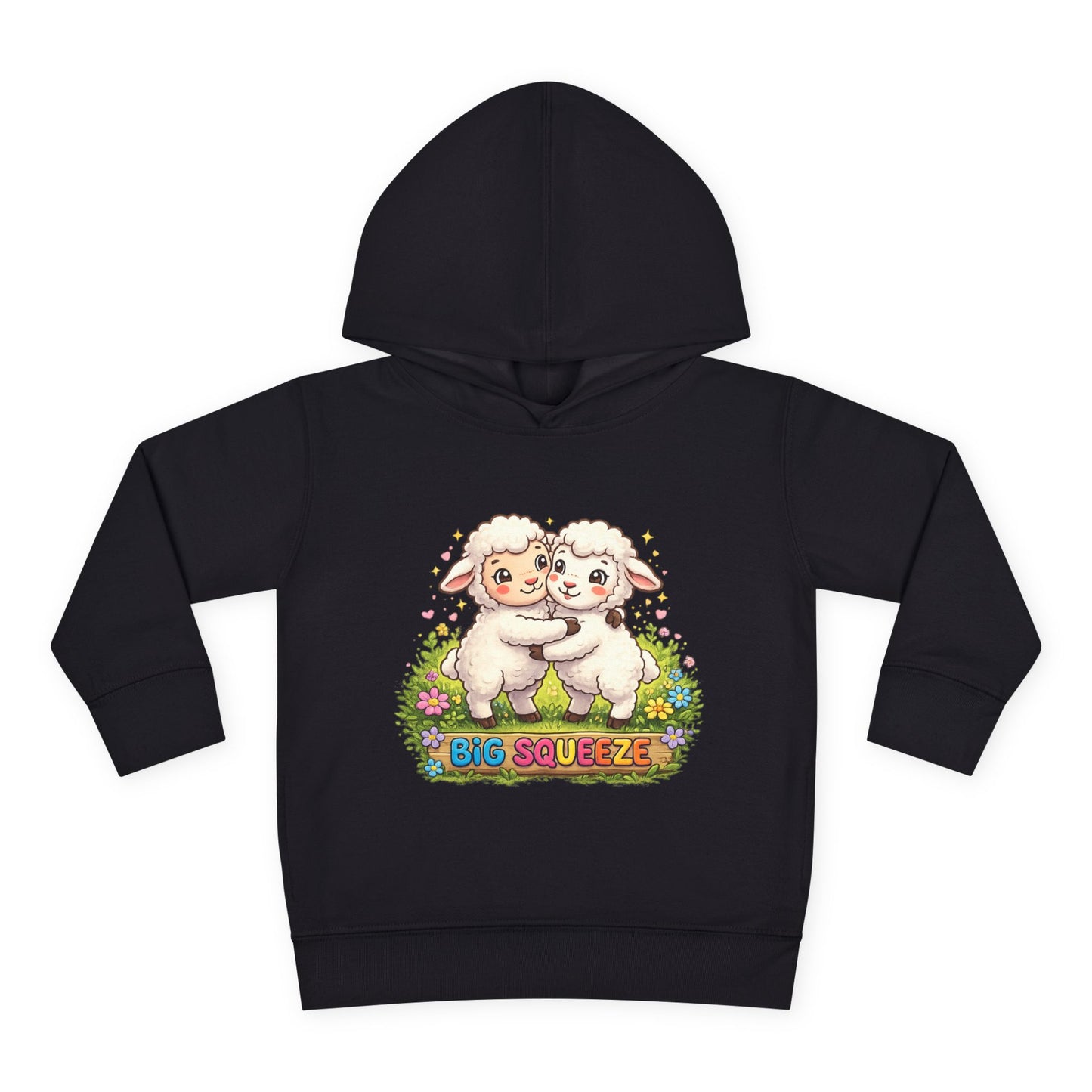Big Squeeze Lamb Toddler Pullover Fleece Hoodie