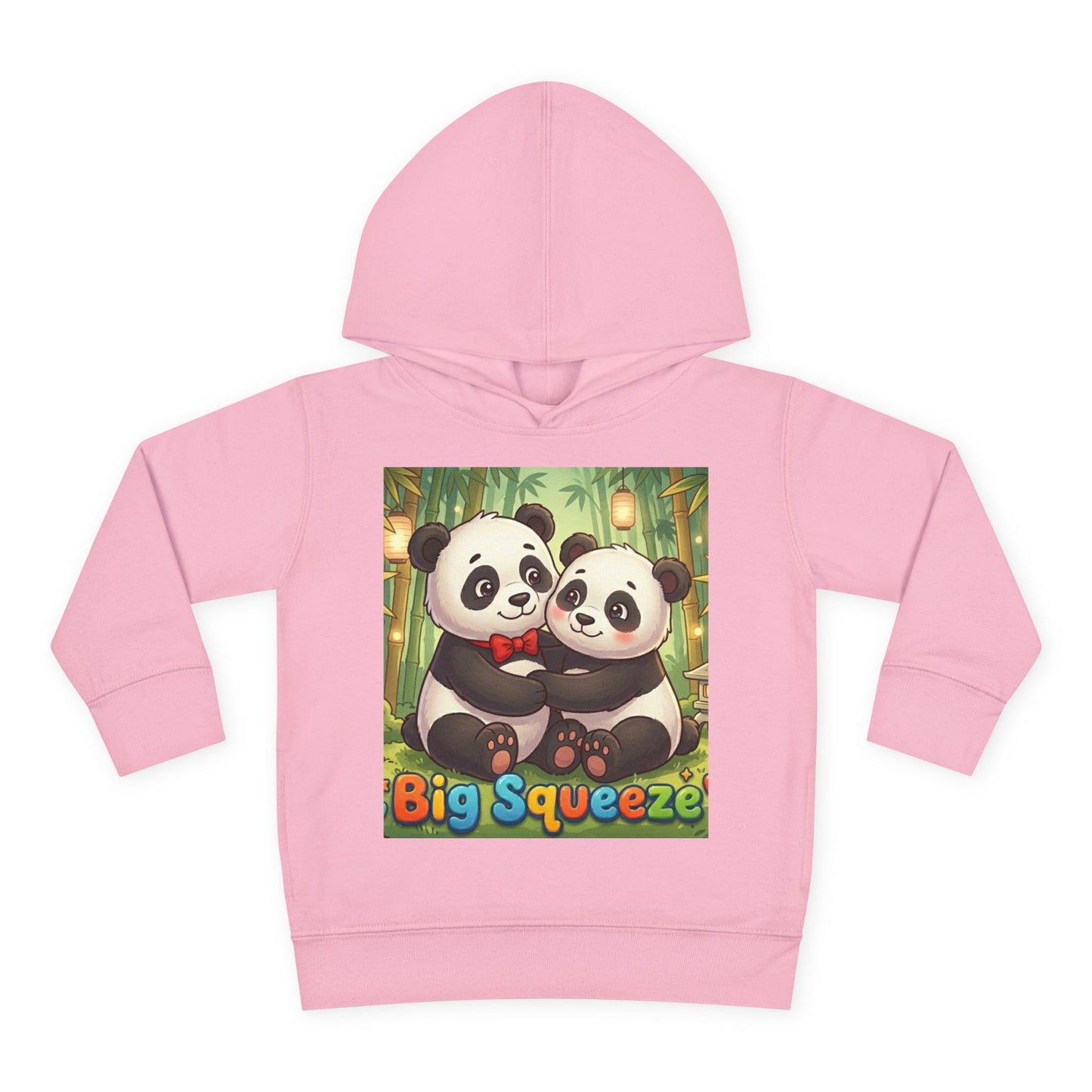 Big Squeeze Panda Toddler Pullover Fleece Hoodie