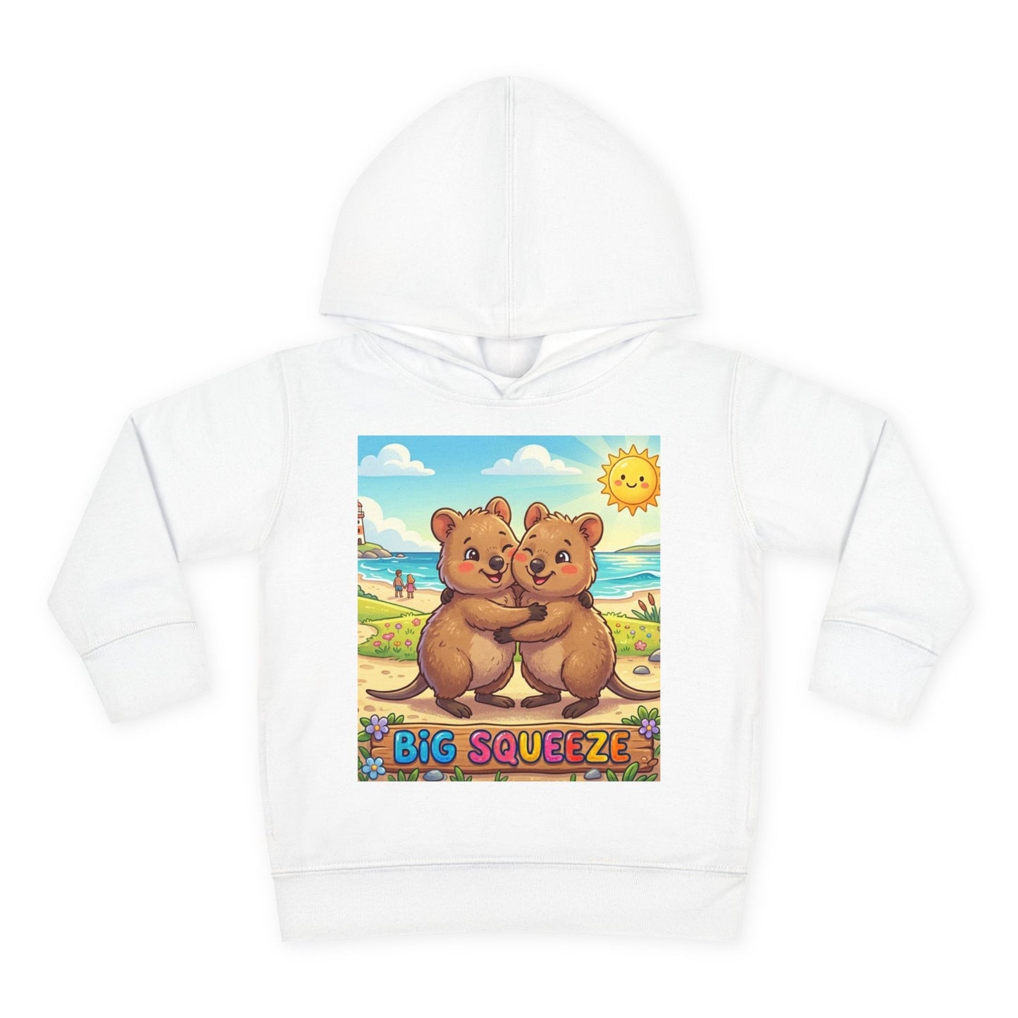 Big Squeeze Quokka Toddler Pullover Fleece Hoodie