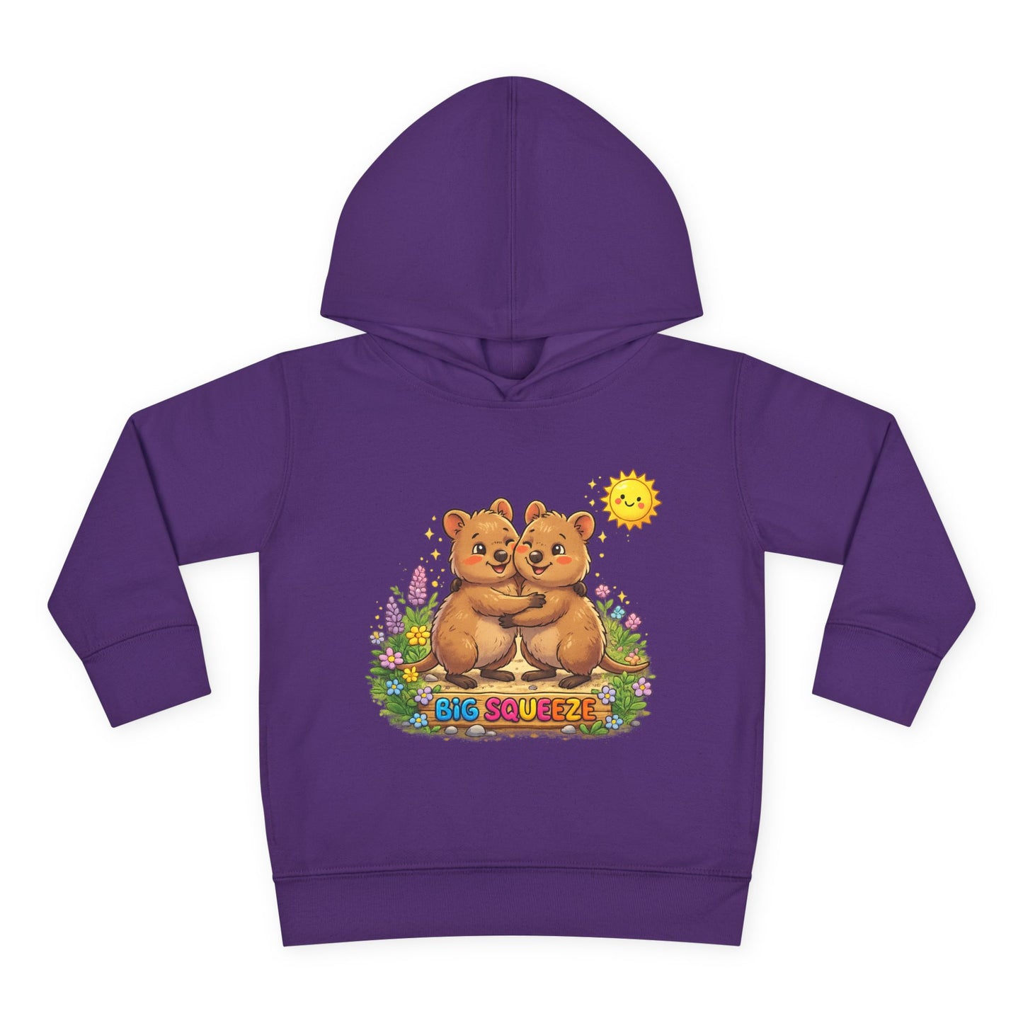 Big Squeeze Quokka Toddler Pullover Fleece Hoodie