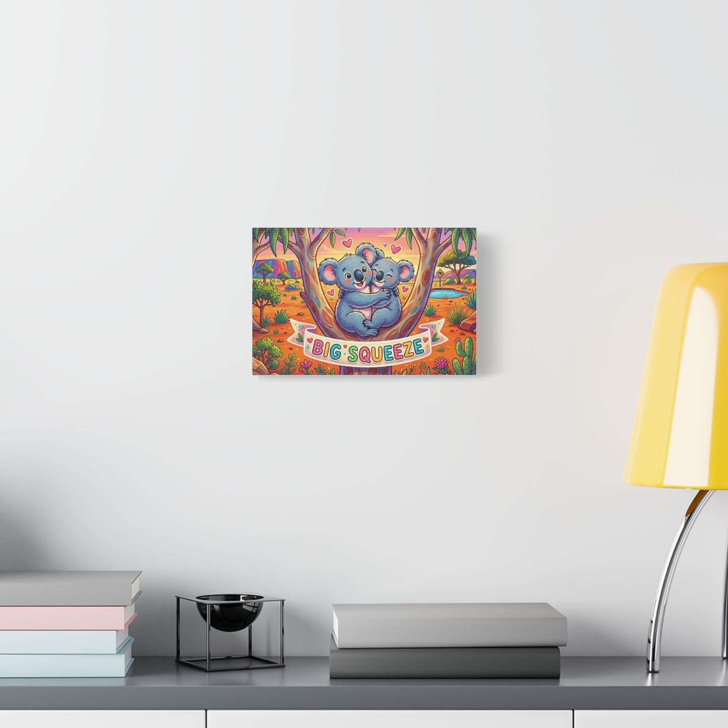 Big Squeeze Koala Classic Canvas