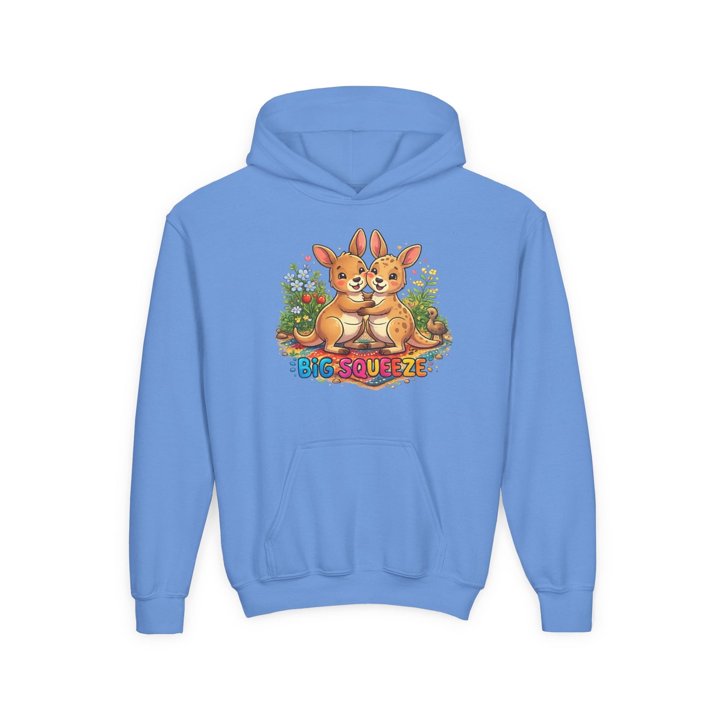 Big Sueeze Kangaroo Youth Heavy Blend Hooded Sweatshirt