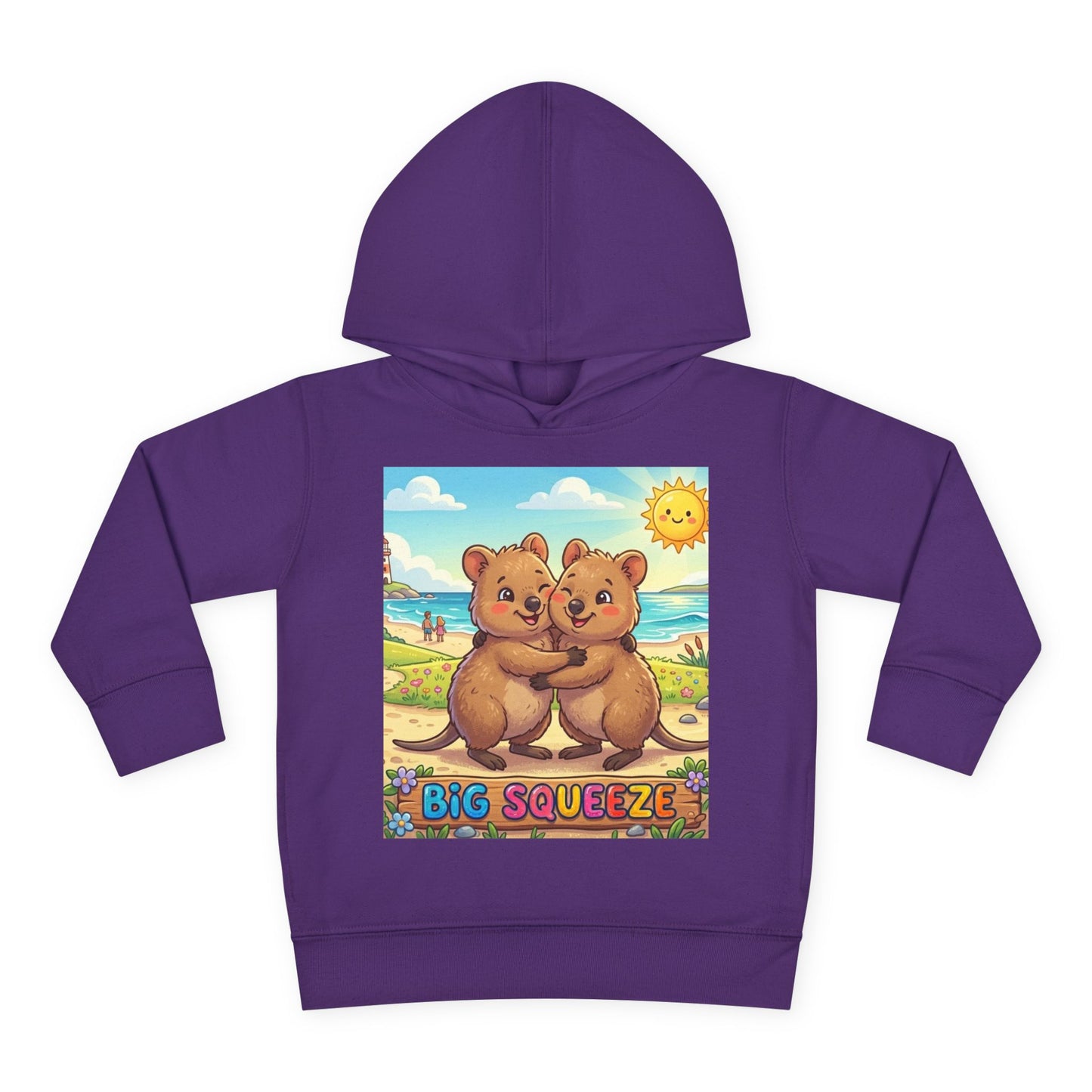 Big Squeeze Quokka Toddler Pullover Fleece Hoodie