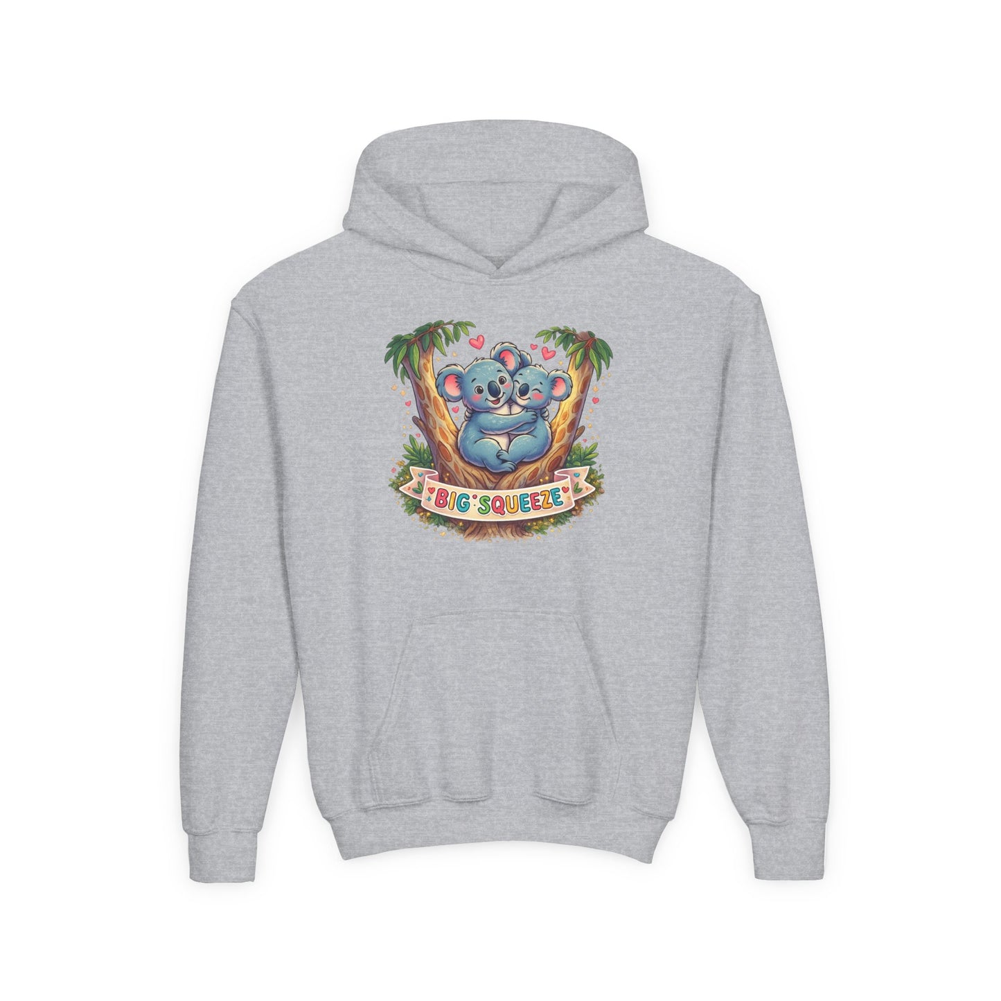 Big Squeeze Koala Youth Heavy Blend Hooded Sweatshirt