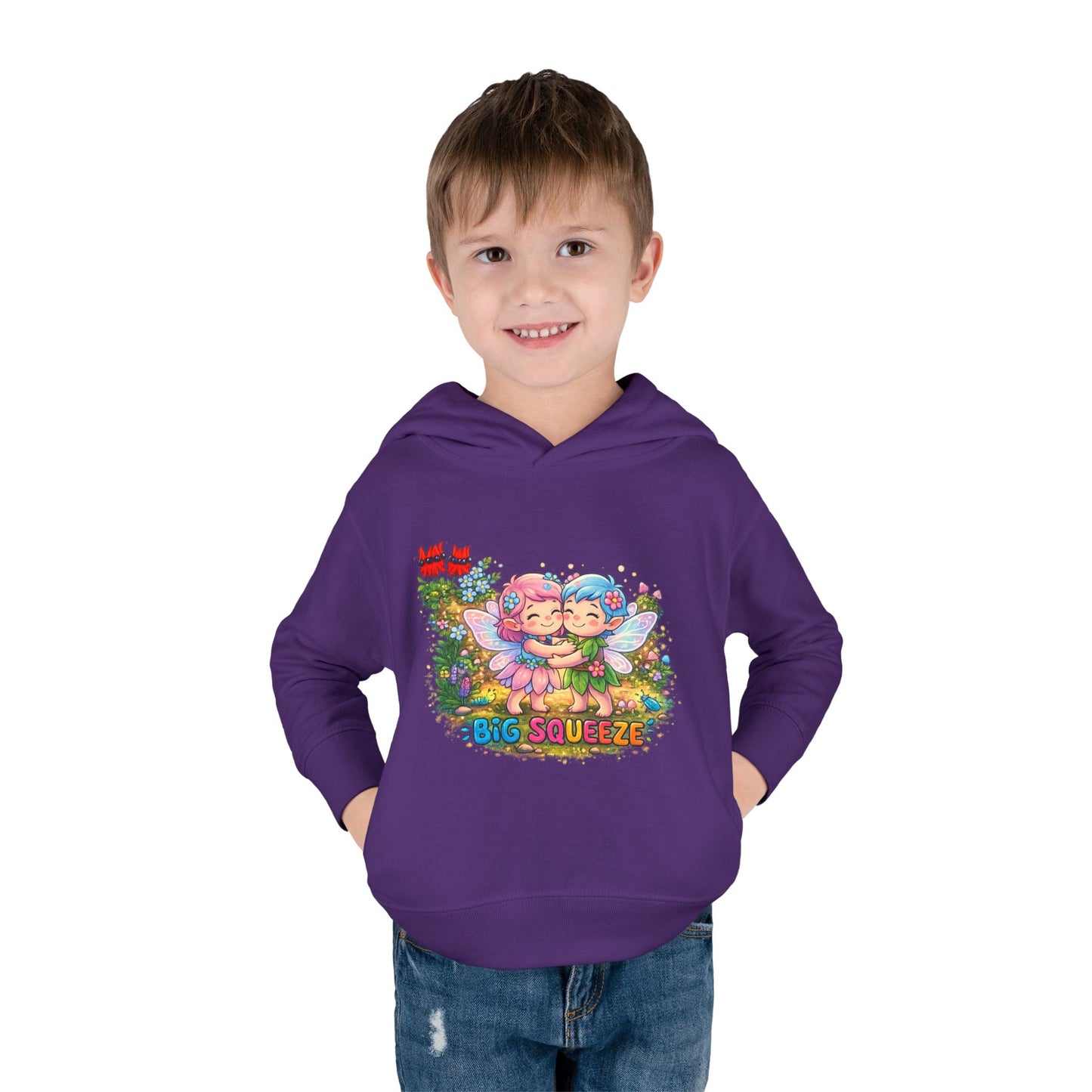 Big Squeeze Fairy Toddler Pullover Fleece Hoodie