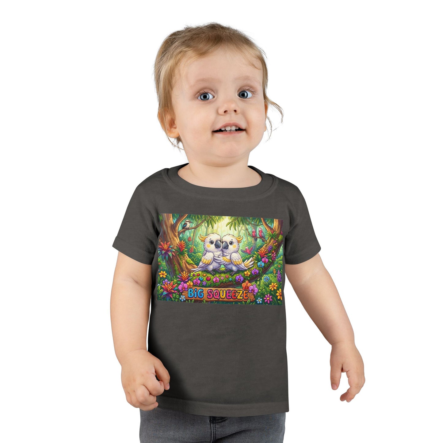 Big Squeeze Cockatoo Toddler T-shirt