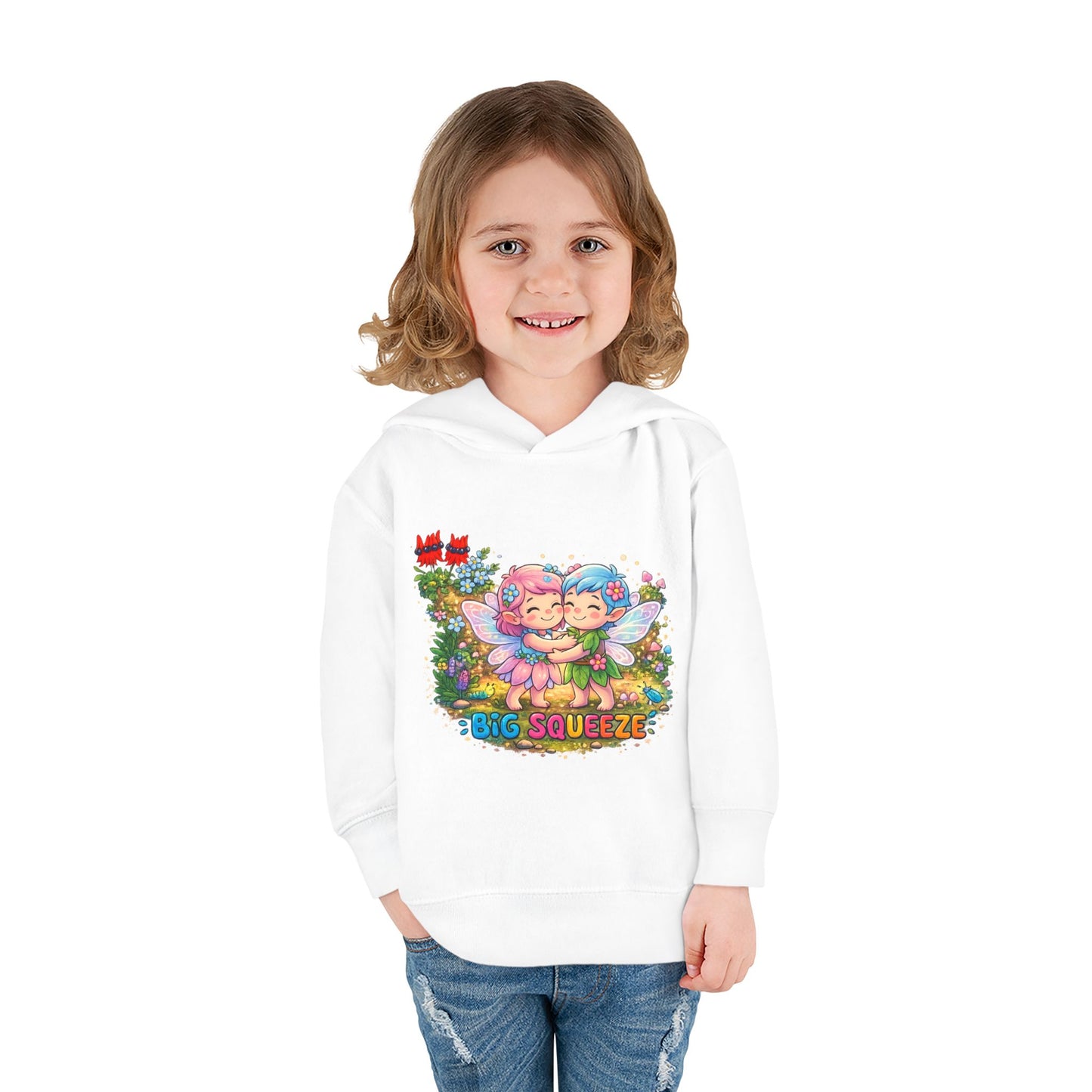 Big Squeeze Fairy Toddler Pullover Fleece Hoodie