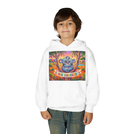 Big Squeeze Koala Youth Heavy Blend Hooded Sweatshirt