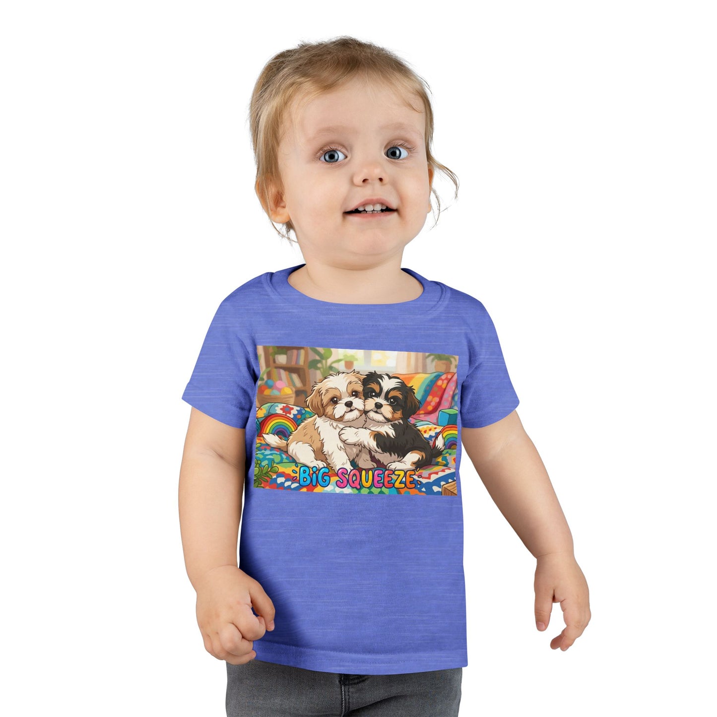 Big Squeeze Shih Tzu Toddler T-shirt