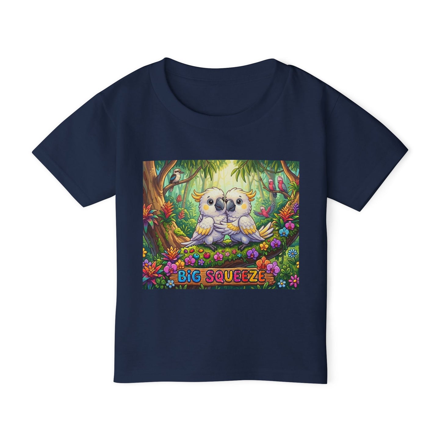Big Squeeze Cockatoo Heavy Cotton™ Toddler T-shirt