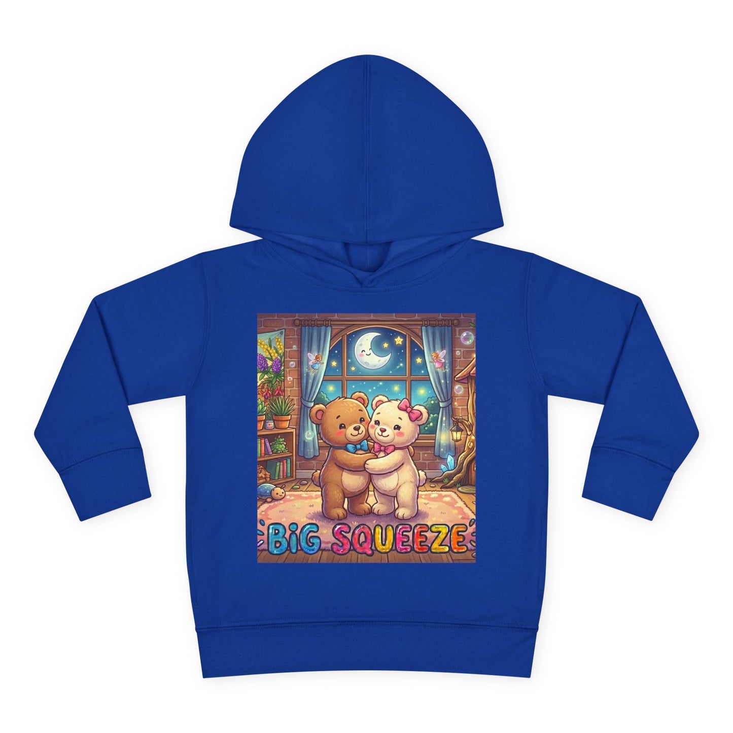 Big Squeeze Teddy Toddler Pullover Fleece Hoodie