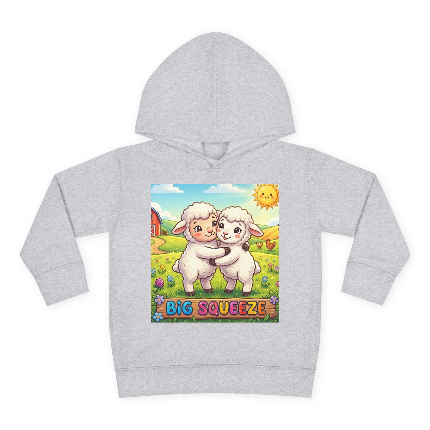 Big Squeeze Lamb Toddler Pullover Fleece Hoodie