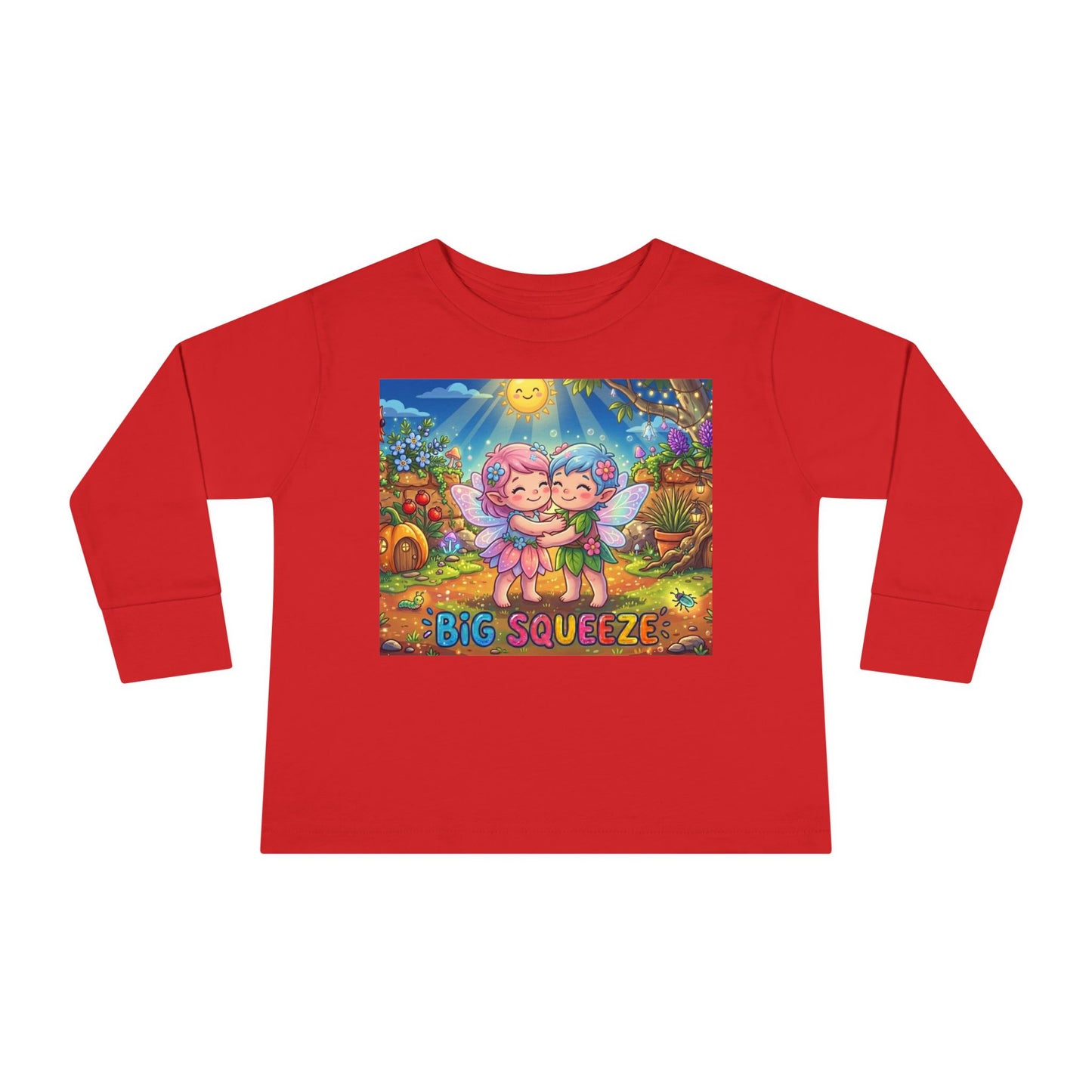 Big Squeeze Fairy Toddler Long Sleeve Tee