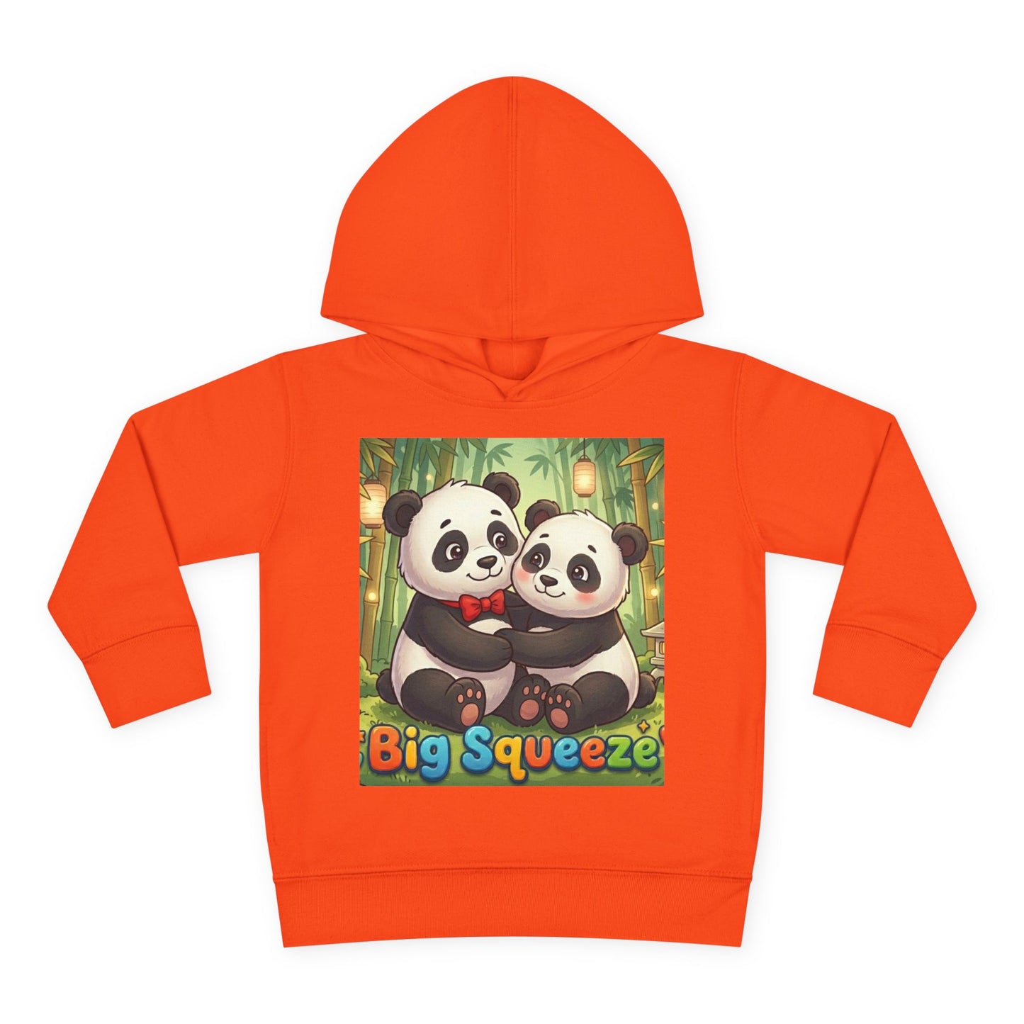 Big Squeeze Panda Toddler Pullover Fleece Hoodie