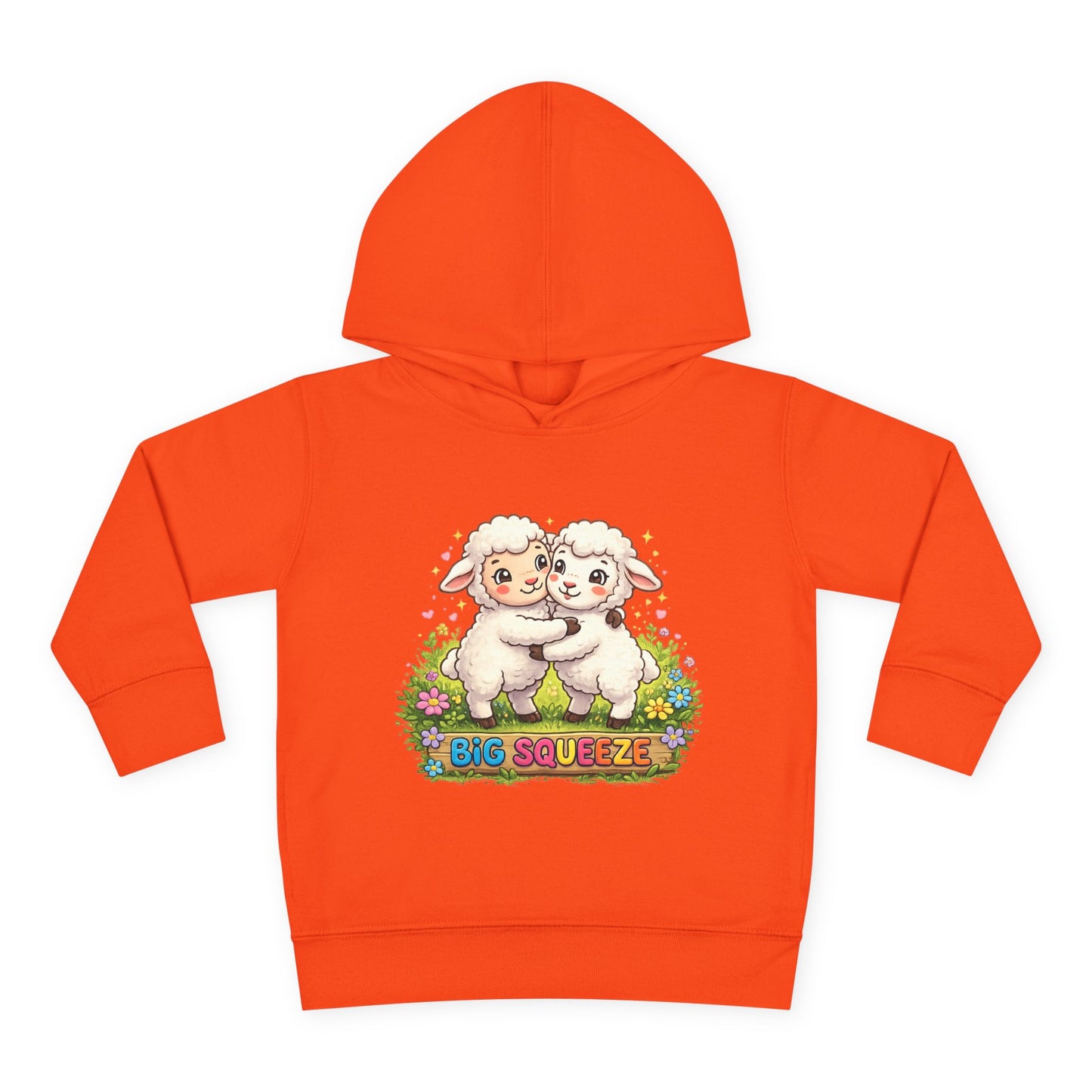 Big Squeeze Lamb Toddler Pullover Fleece Hoodie