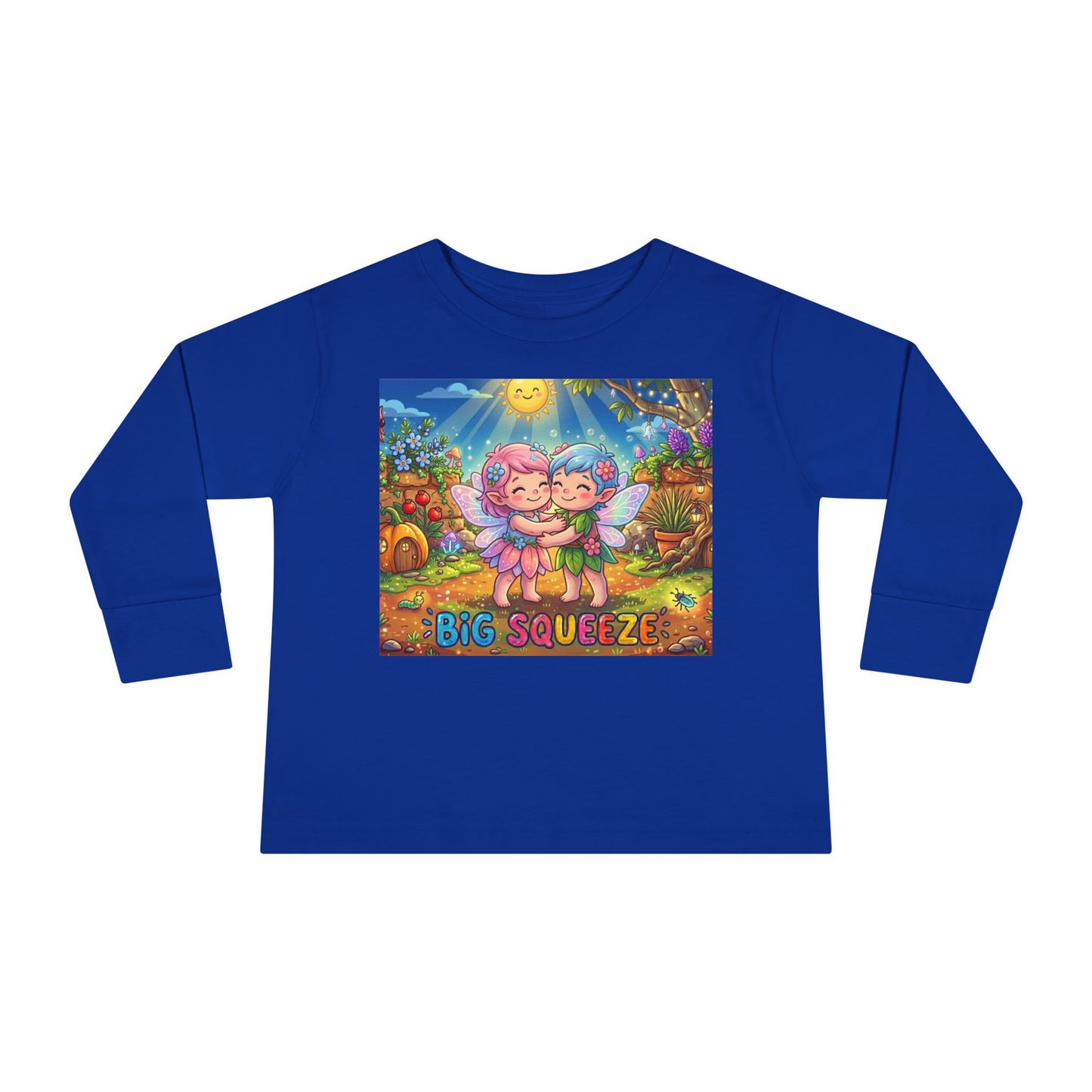 Big Squeeze Fairy Toddler Long Sleeve Tee