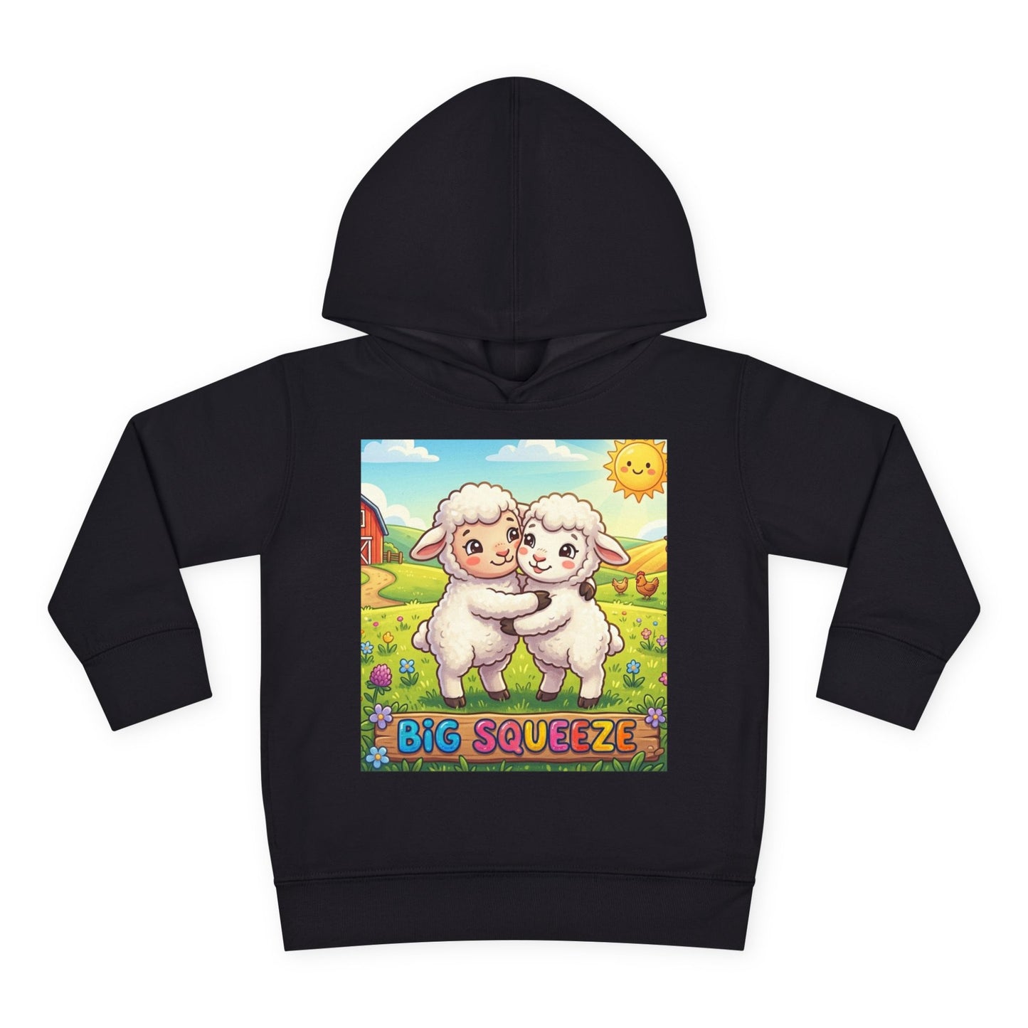 Big Squeeze Lamb Toddler Pullover Fleece Hoodie