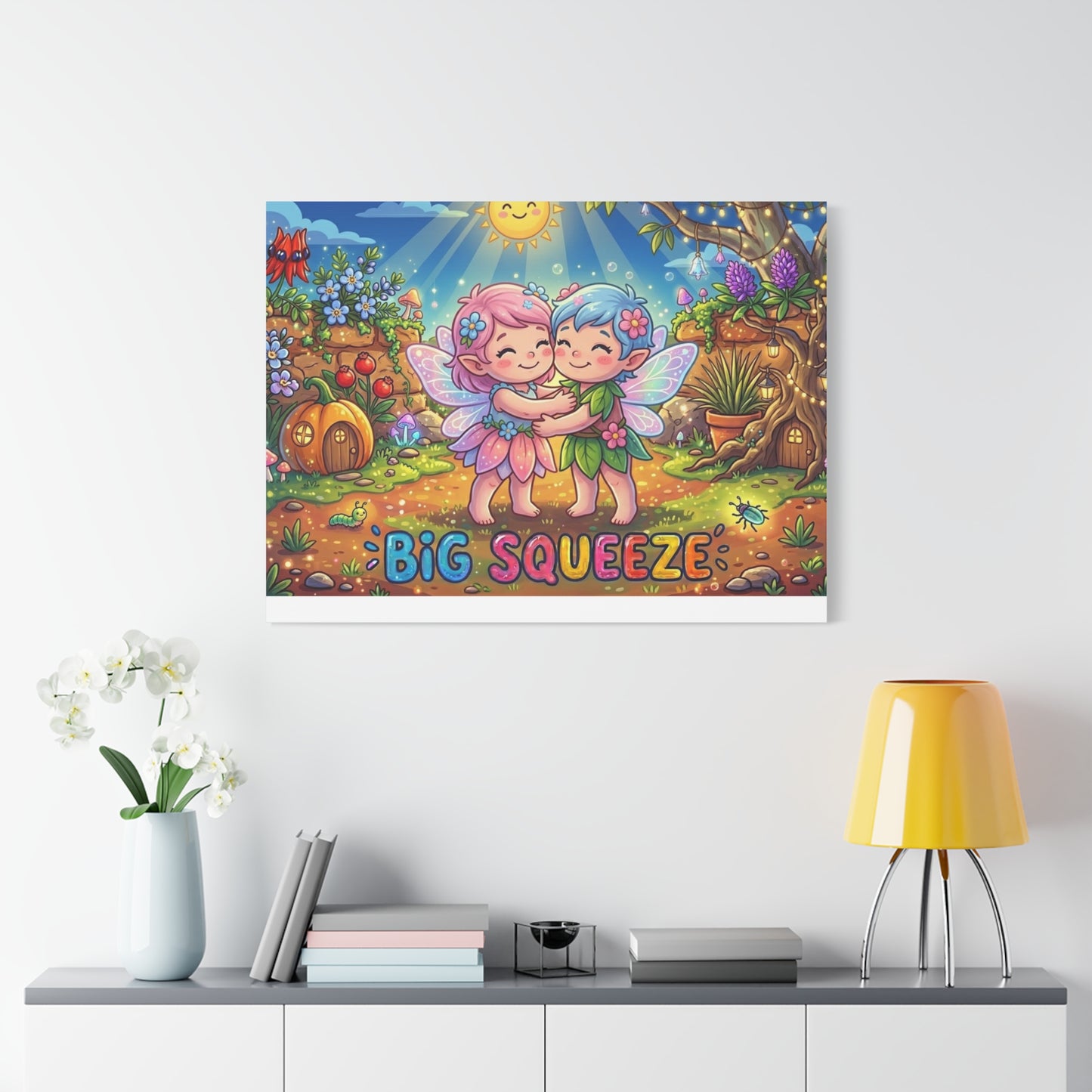 Big Squeeze Fairy Classic Canvas