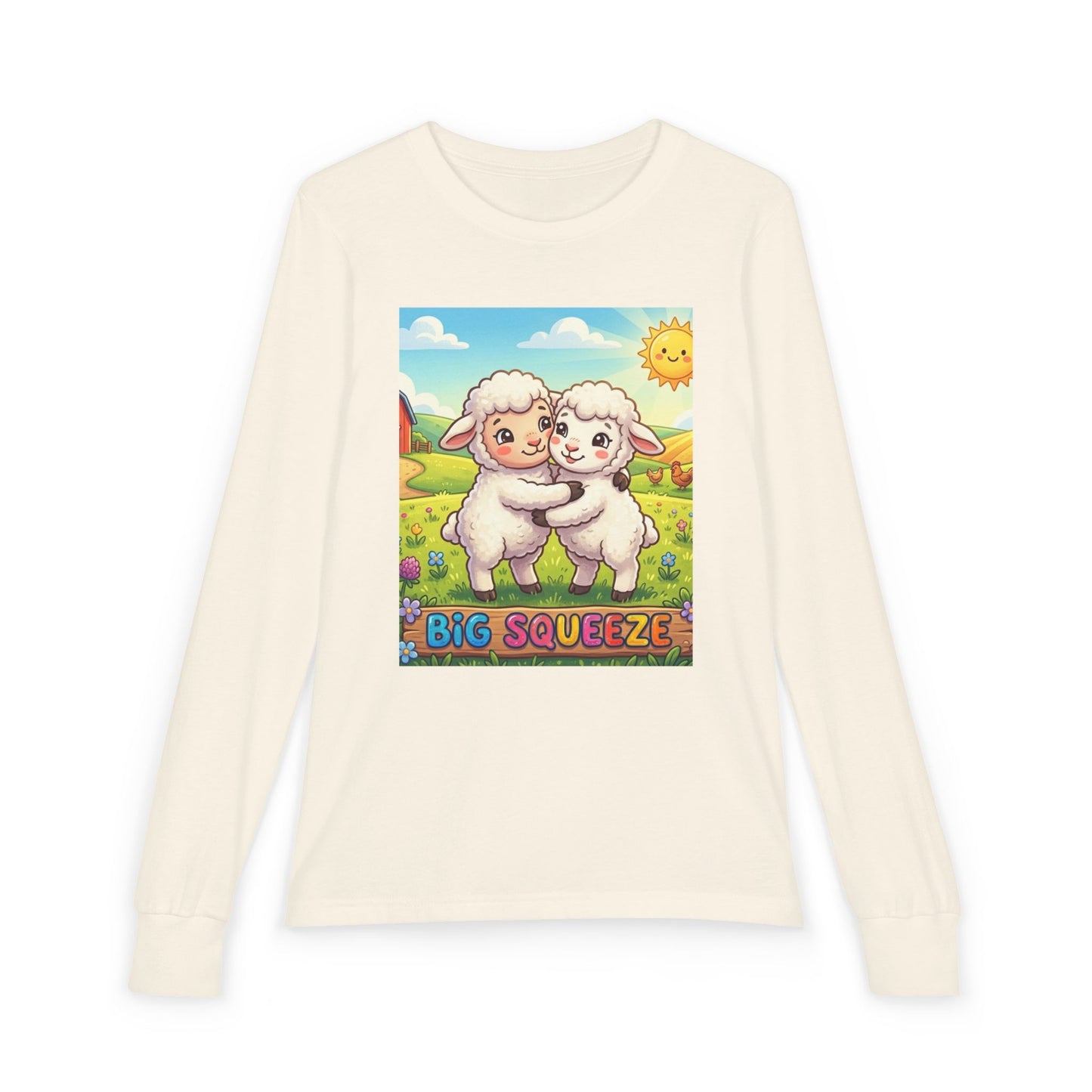 Big Squeeze Lamb Youth Jersey Long Sleeve Tee