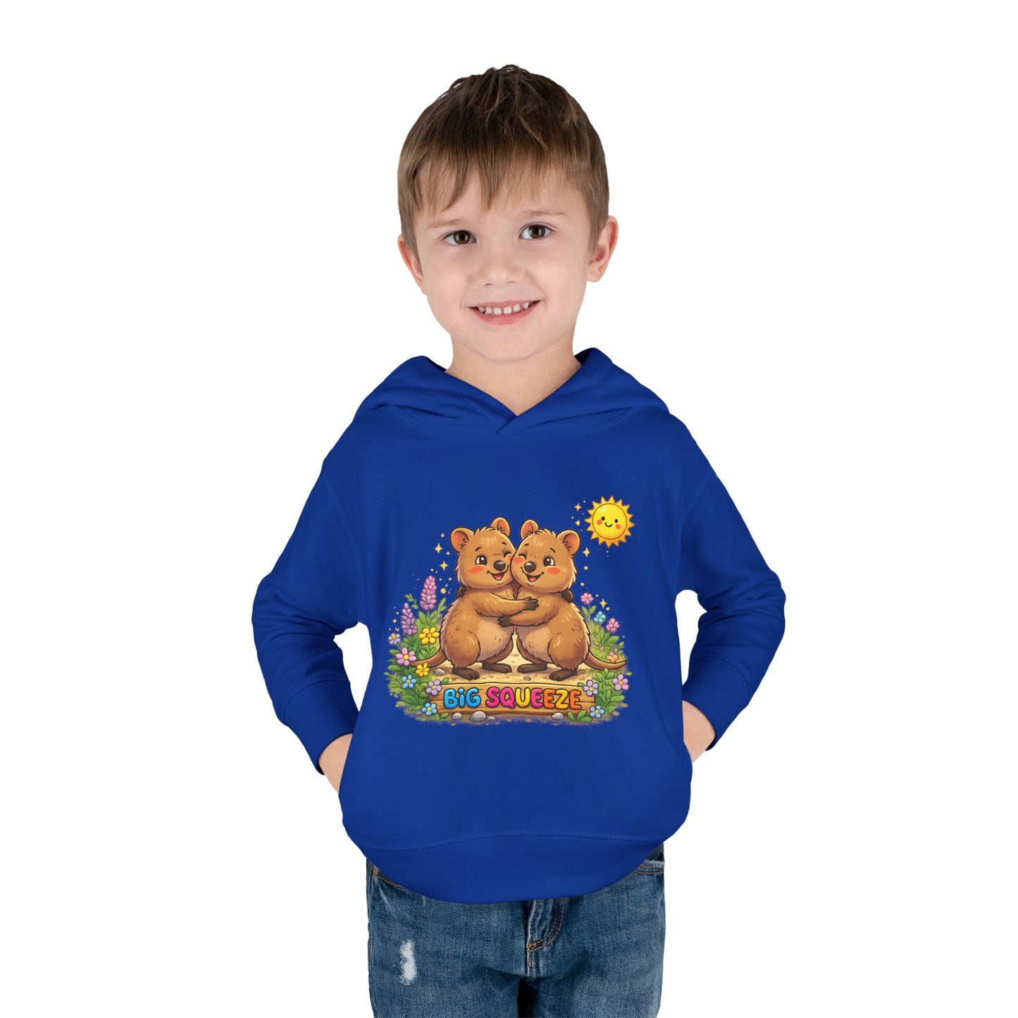 Big Squeeze Quokka Toddler Pullover Fleece Hoodie