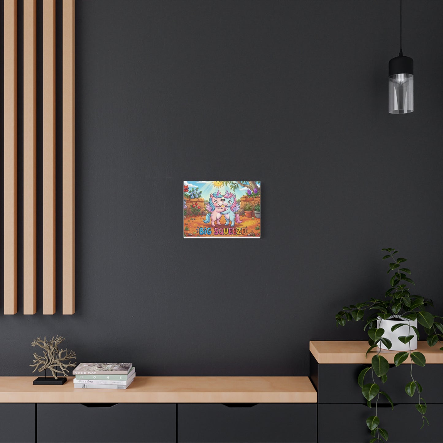 Big Squeeze Unicorn Classic Canvas