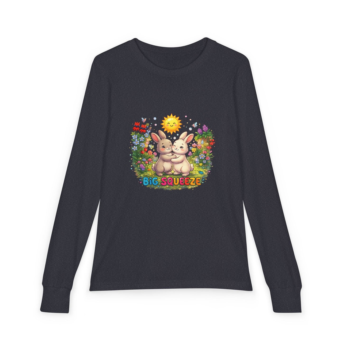 Big Squeeze Bunny Youth Jersey Long Sleeve Tee