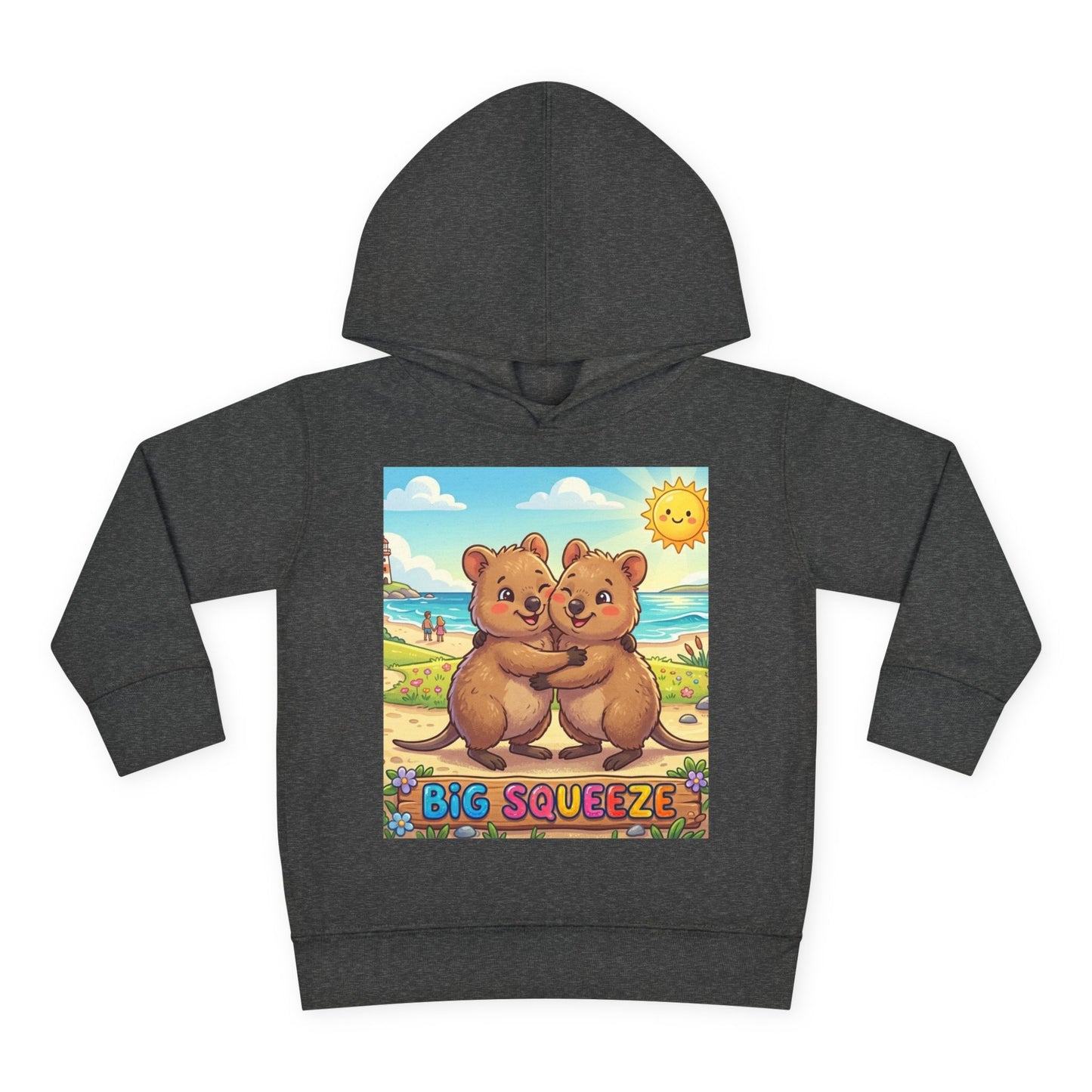 Big Squeeze Quokka Toddler Pullover Fleece Hoodie