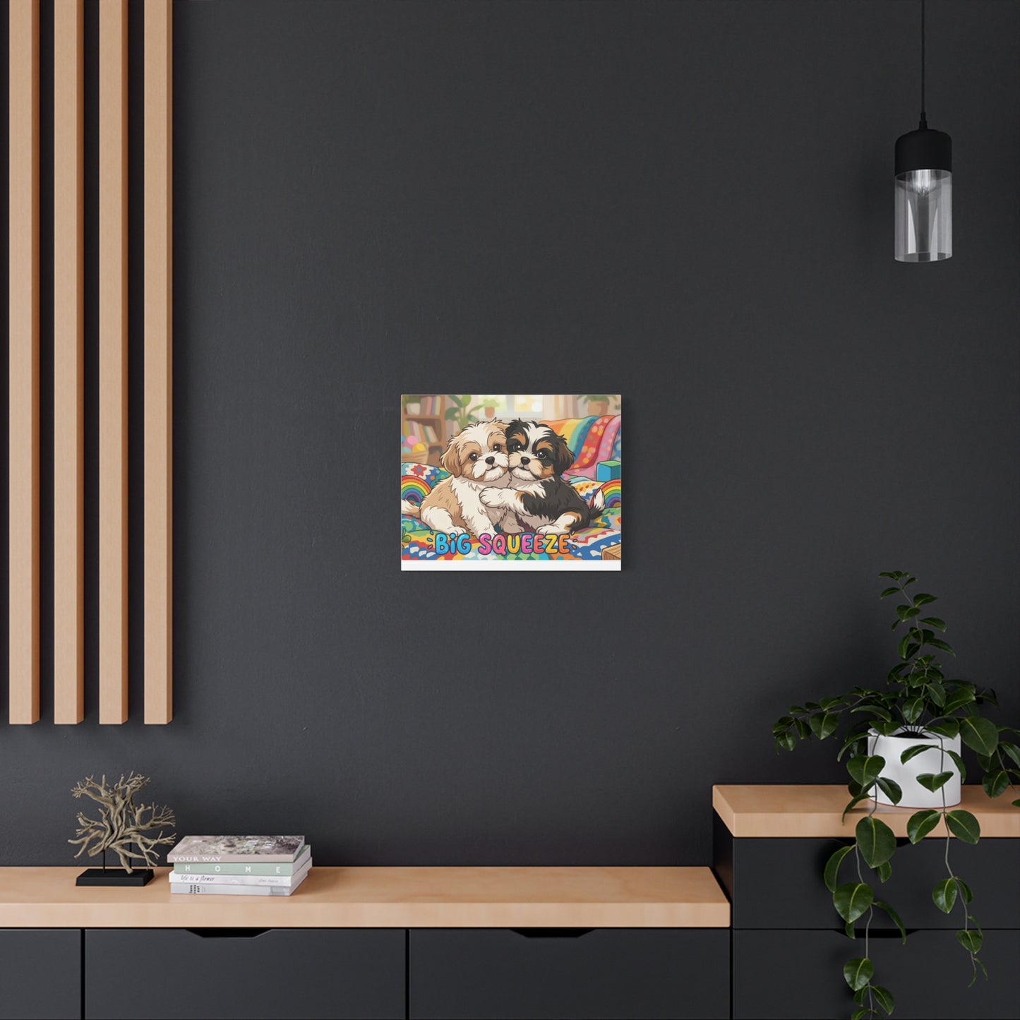Big Squeeze Shih Tzu Classic Canvas
