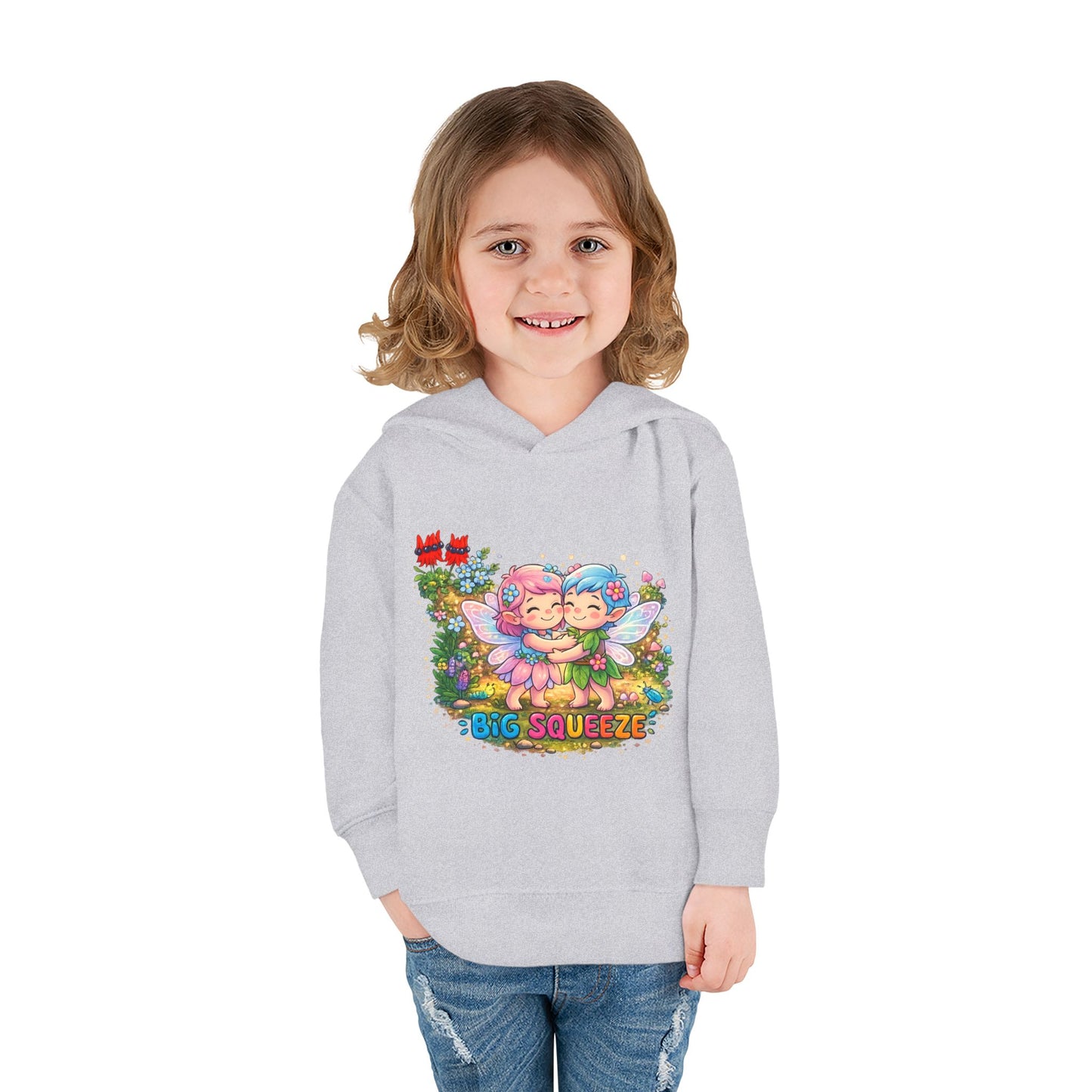 Big Squeeze Fairy Toddler Pullover Fleece Hoodie