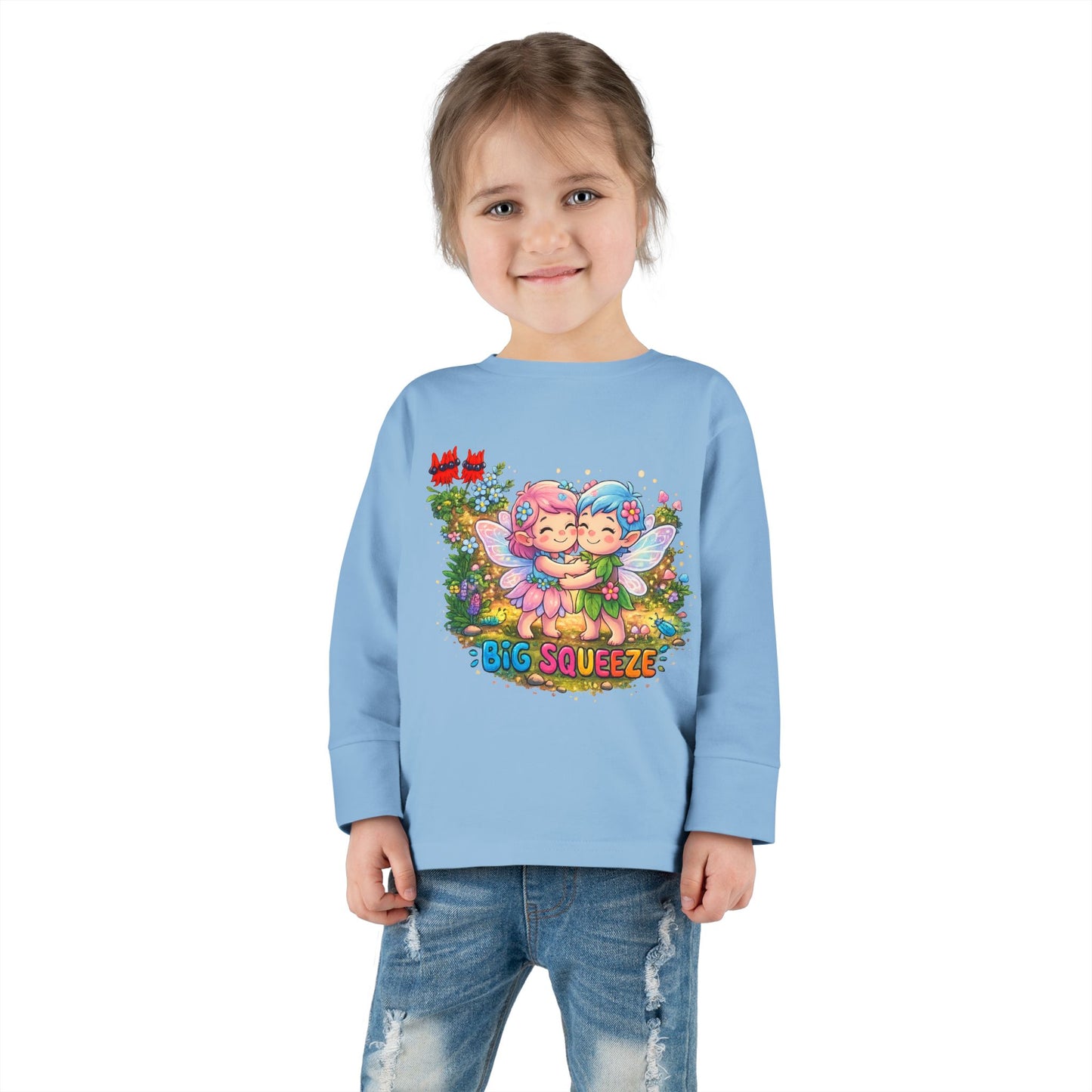 Big Squeeze Fairy Toddler Long Sleeve Tee