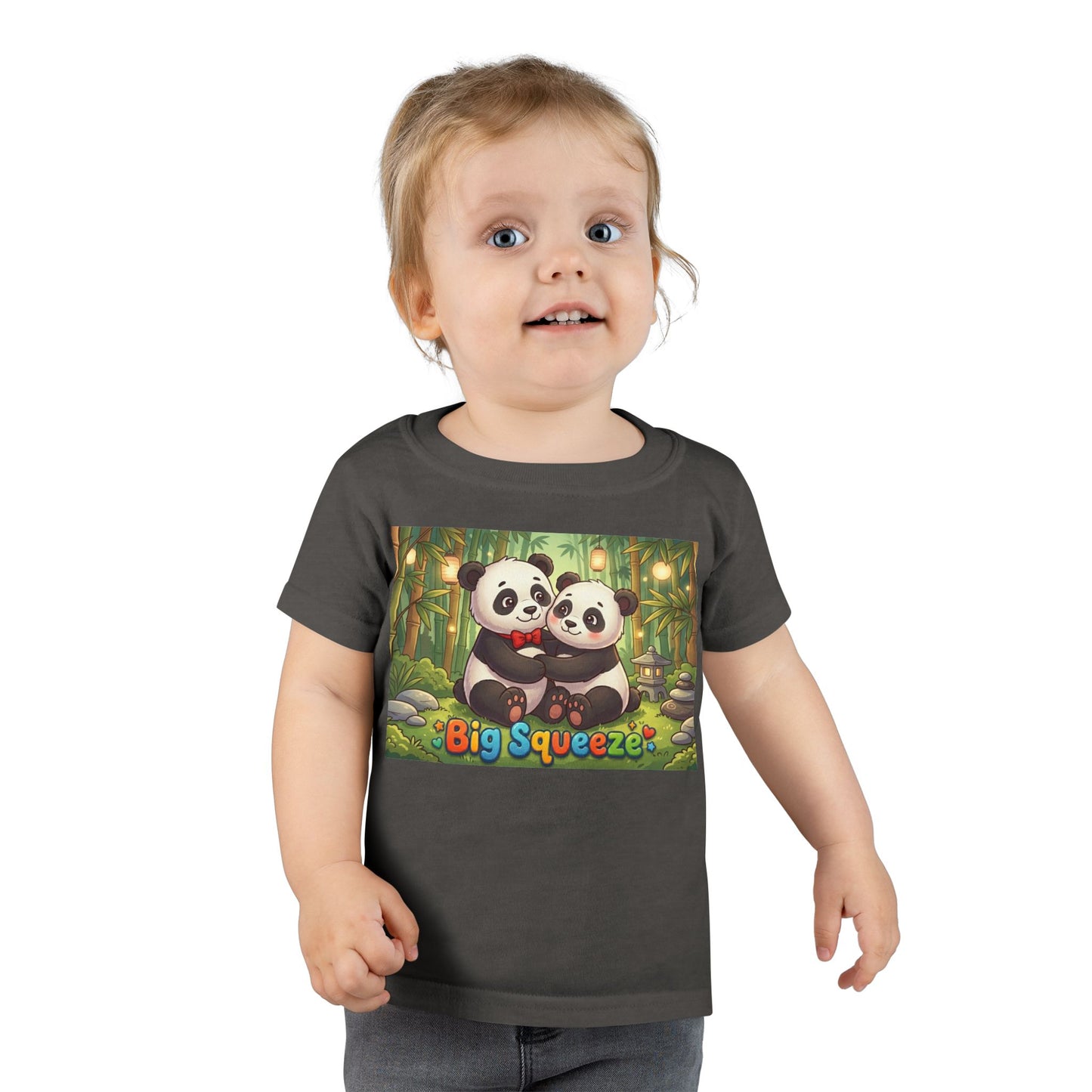 Family Hug Panda Toddler T-shirt