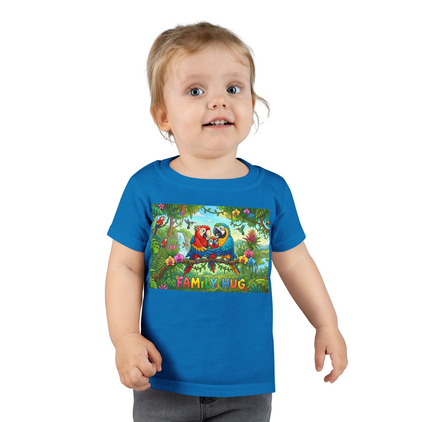 Family Hug Macaw Toddler T-shirt
