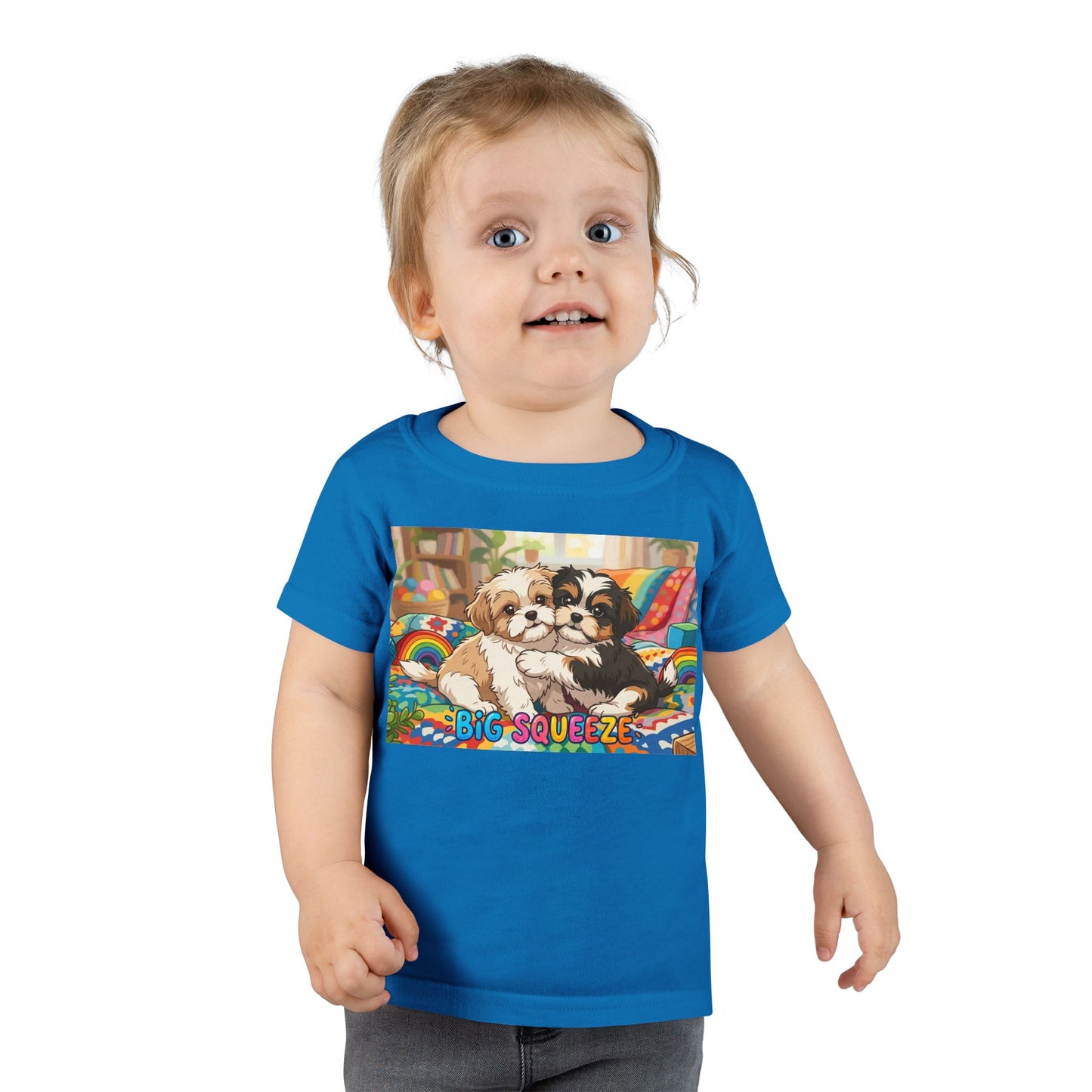 Big Squeeze Shih Tzu Toddler T-shirt