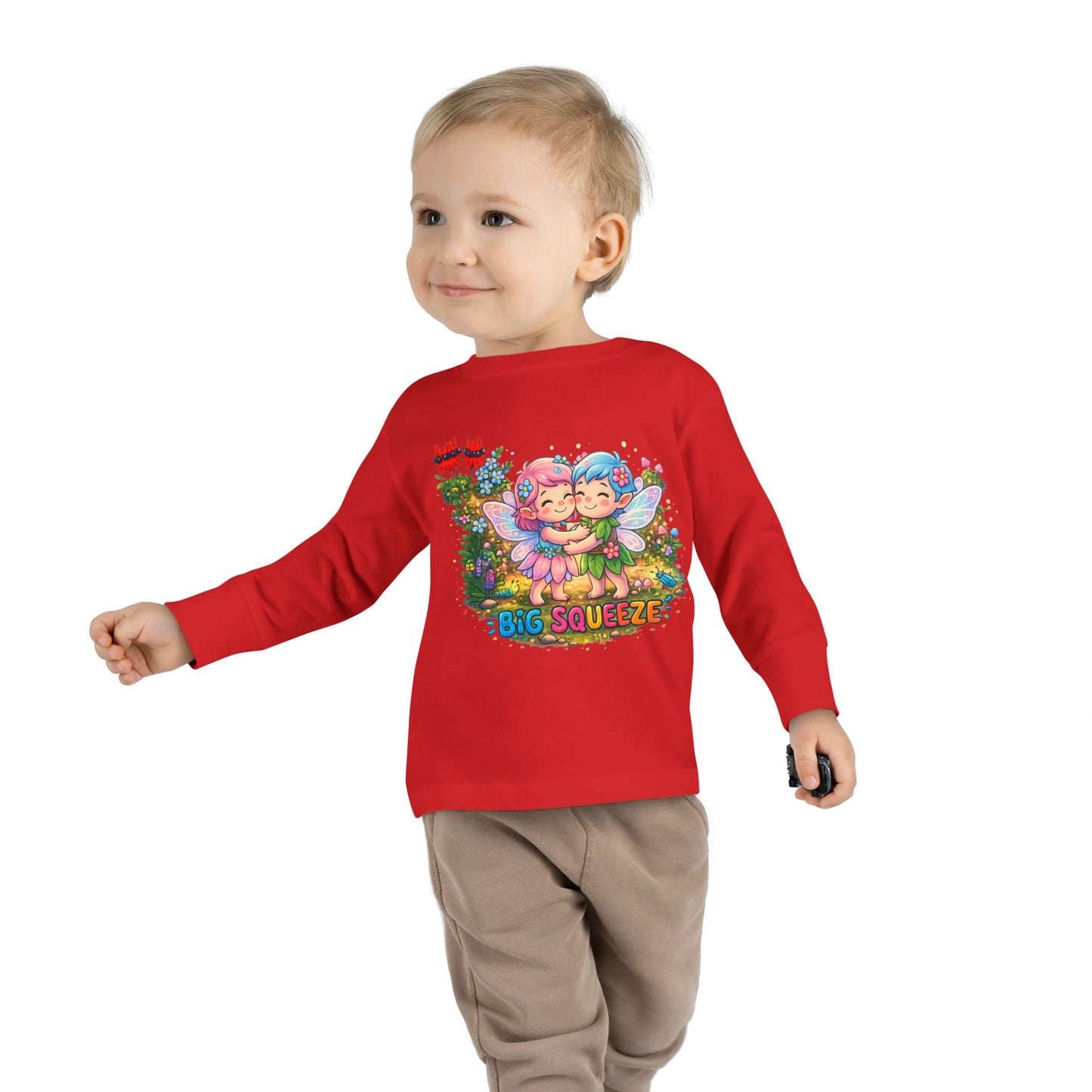 Big Squeeze Fairy Toddler Long Sleeve Tee