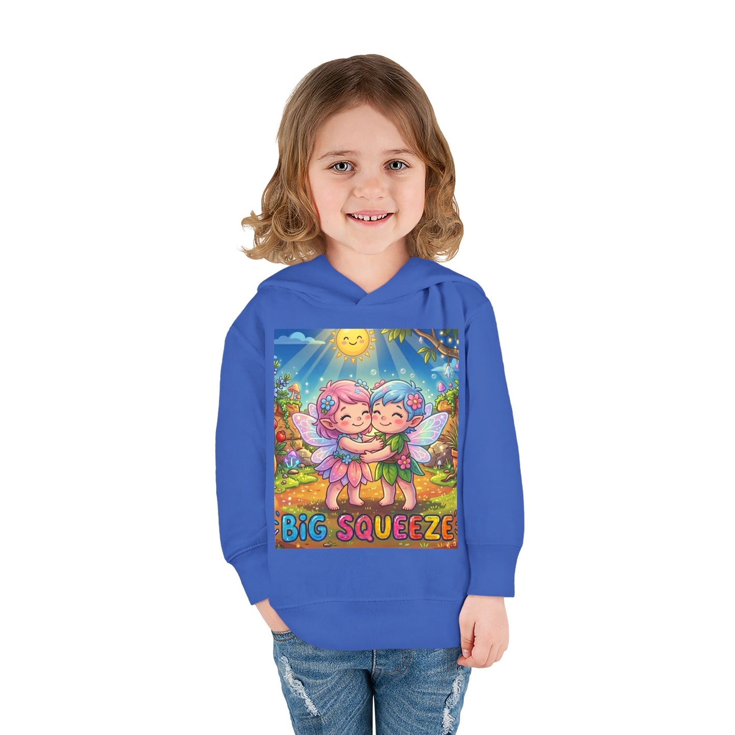 Big Squeeze Fairy Toddler Pullover Fleece Hoodie