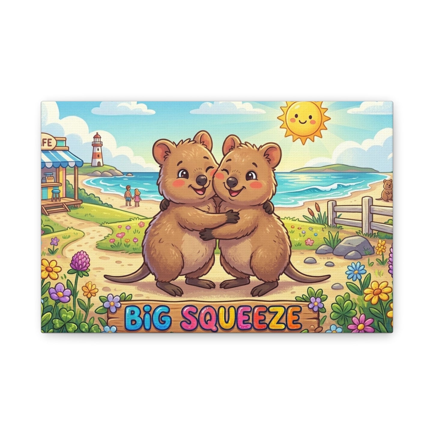 Big Squeeze Quokka Classic Canvas