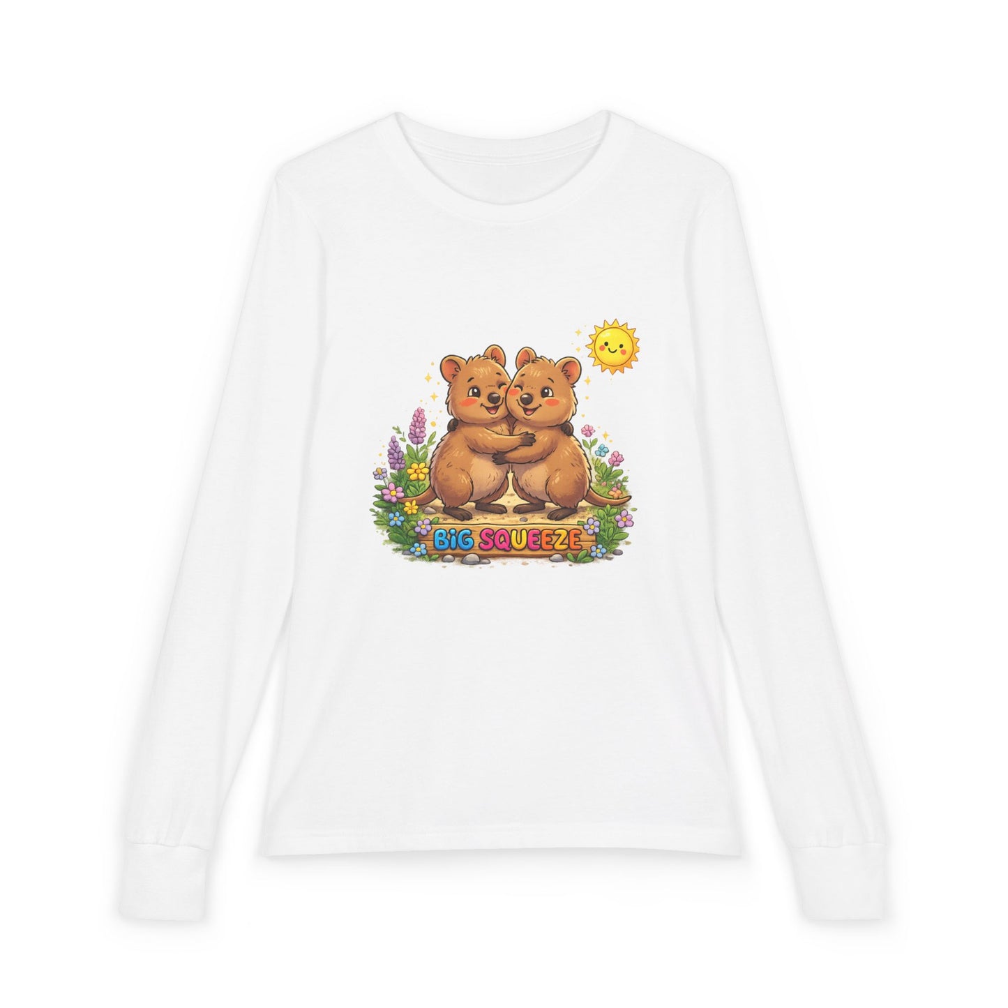 Big Squeeze Quokka Youth Jersey Long Sleeve Tee