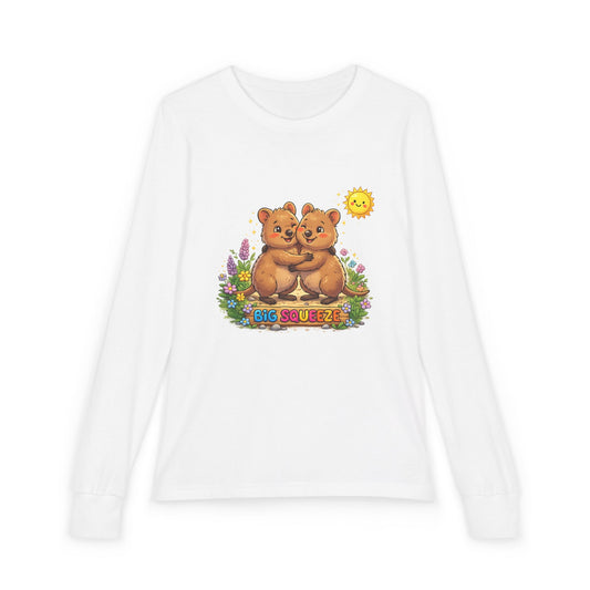 Big Squeeze Quokka Youth Jersey Long Sleeve Tee