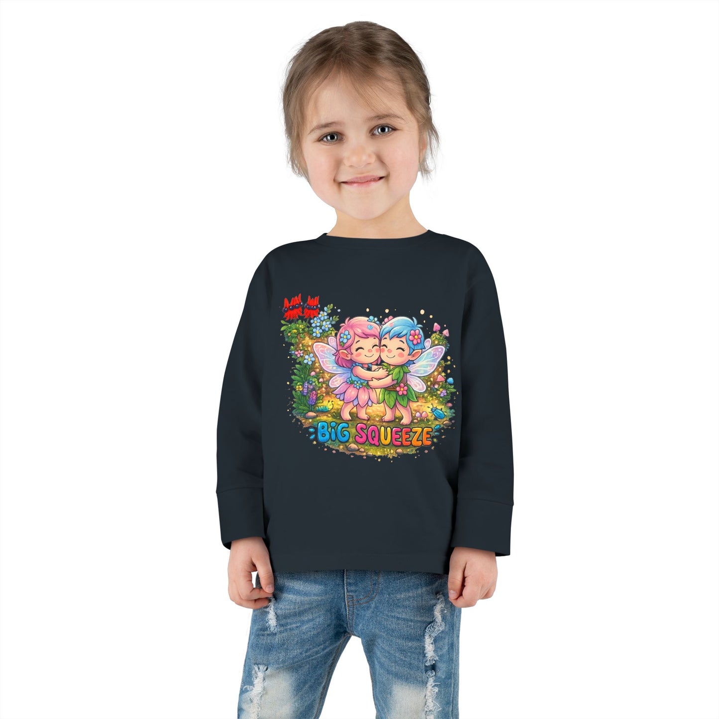 Big Squeeze Fairy Toddler Long Sleeve Tee