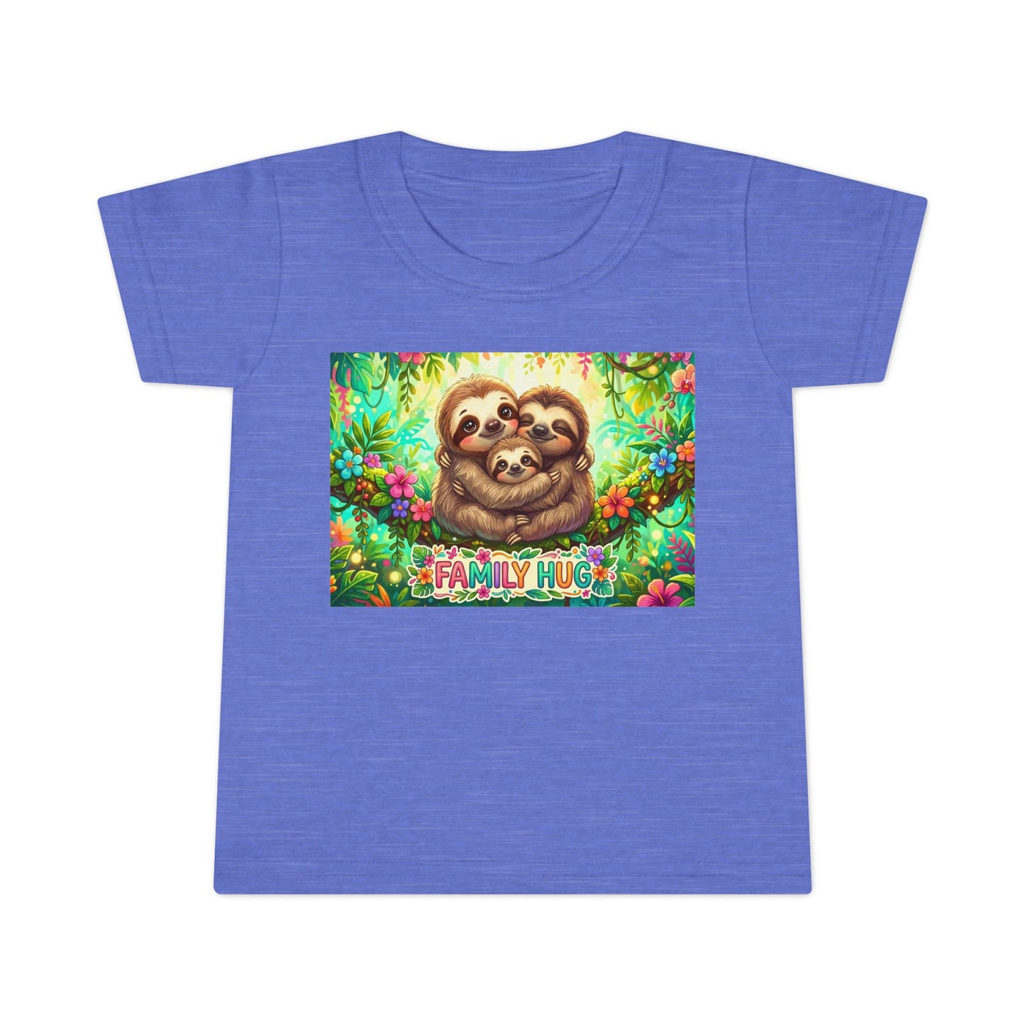 Family Hug Sloth Toddler T-shirt