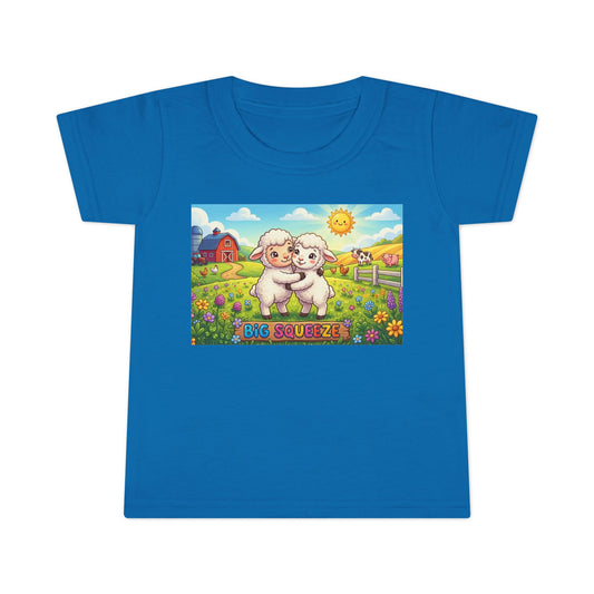 Big Squeeze Lamb Toddler T-shirt