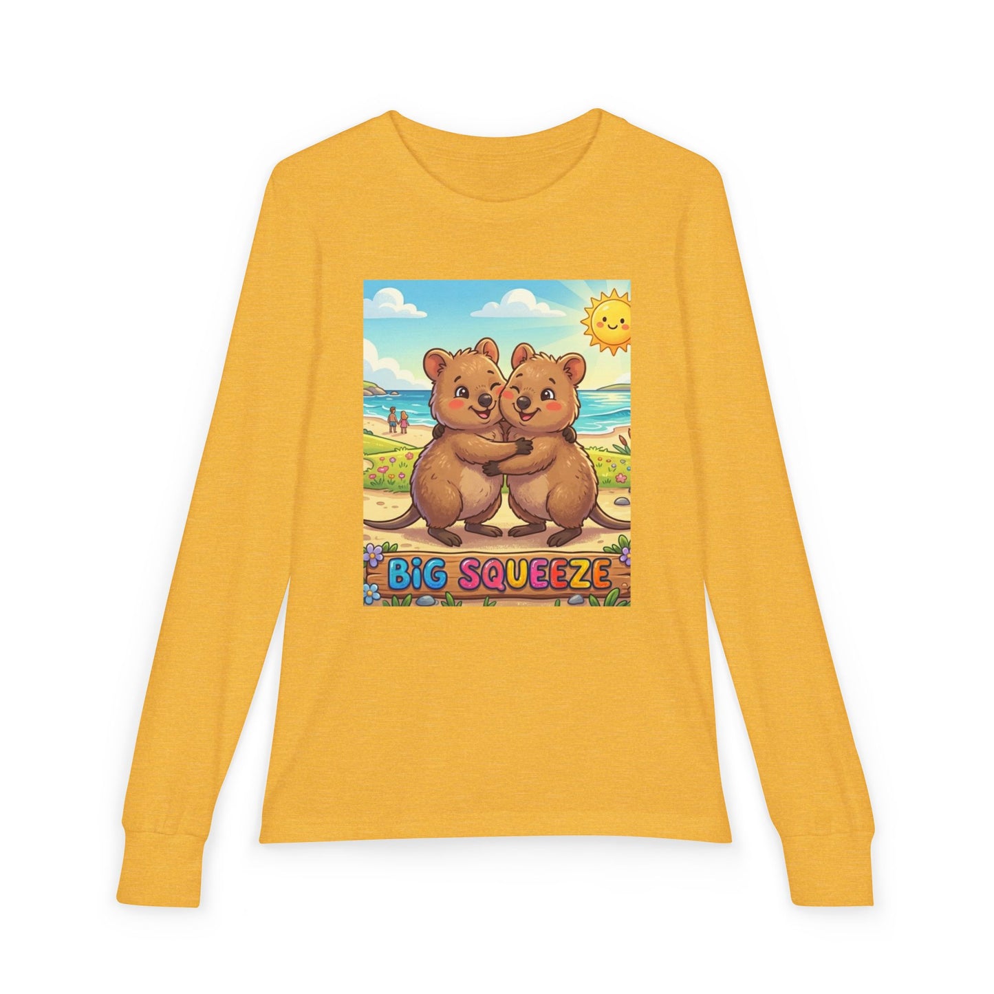 Big Squeeze Quokka Youth Jersey Long Sleeve Tee