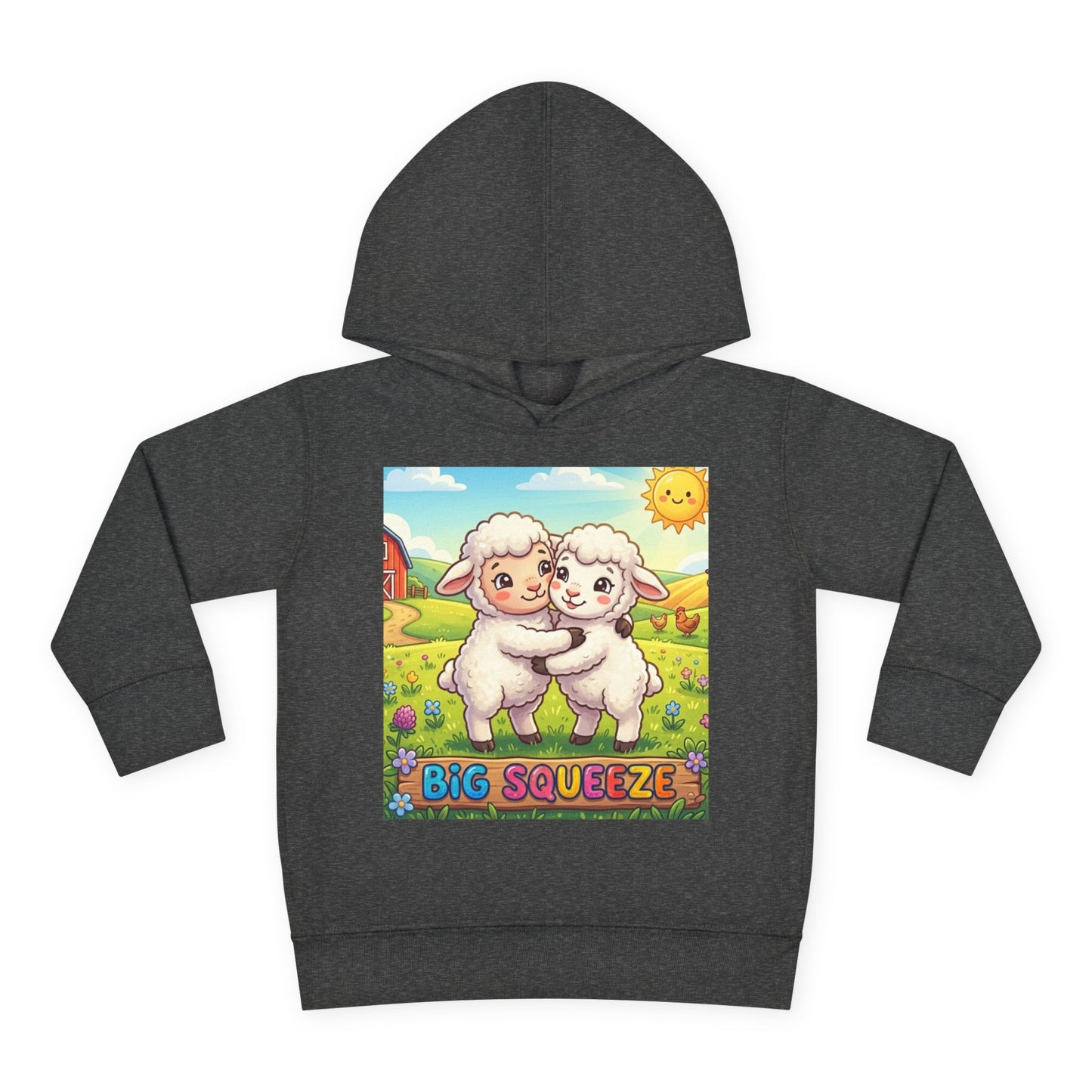 Big Squeeze Lamb Toddler Pullover Fleece Hoodie