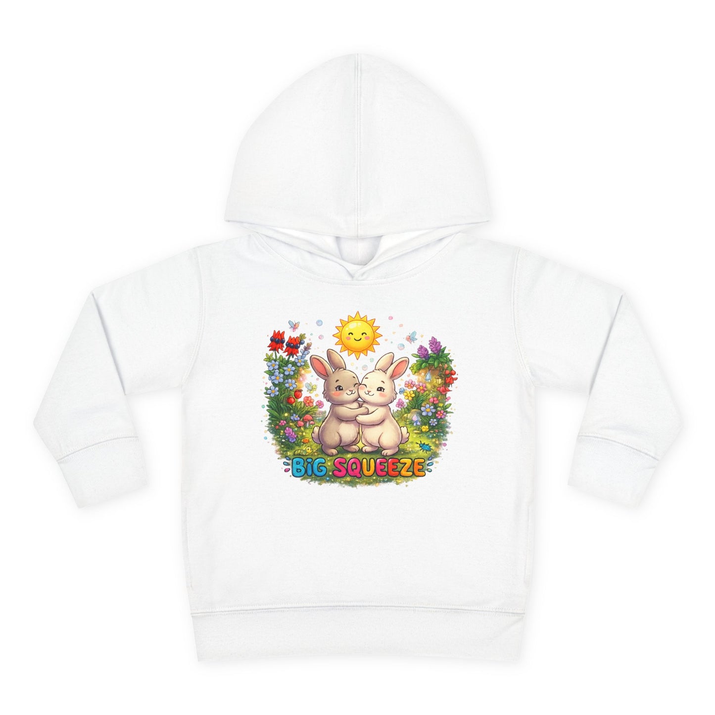 Big Squeeze Bunny Toddler Pullover Fleece Hoodie