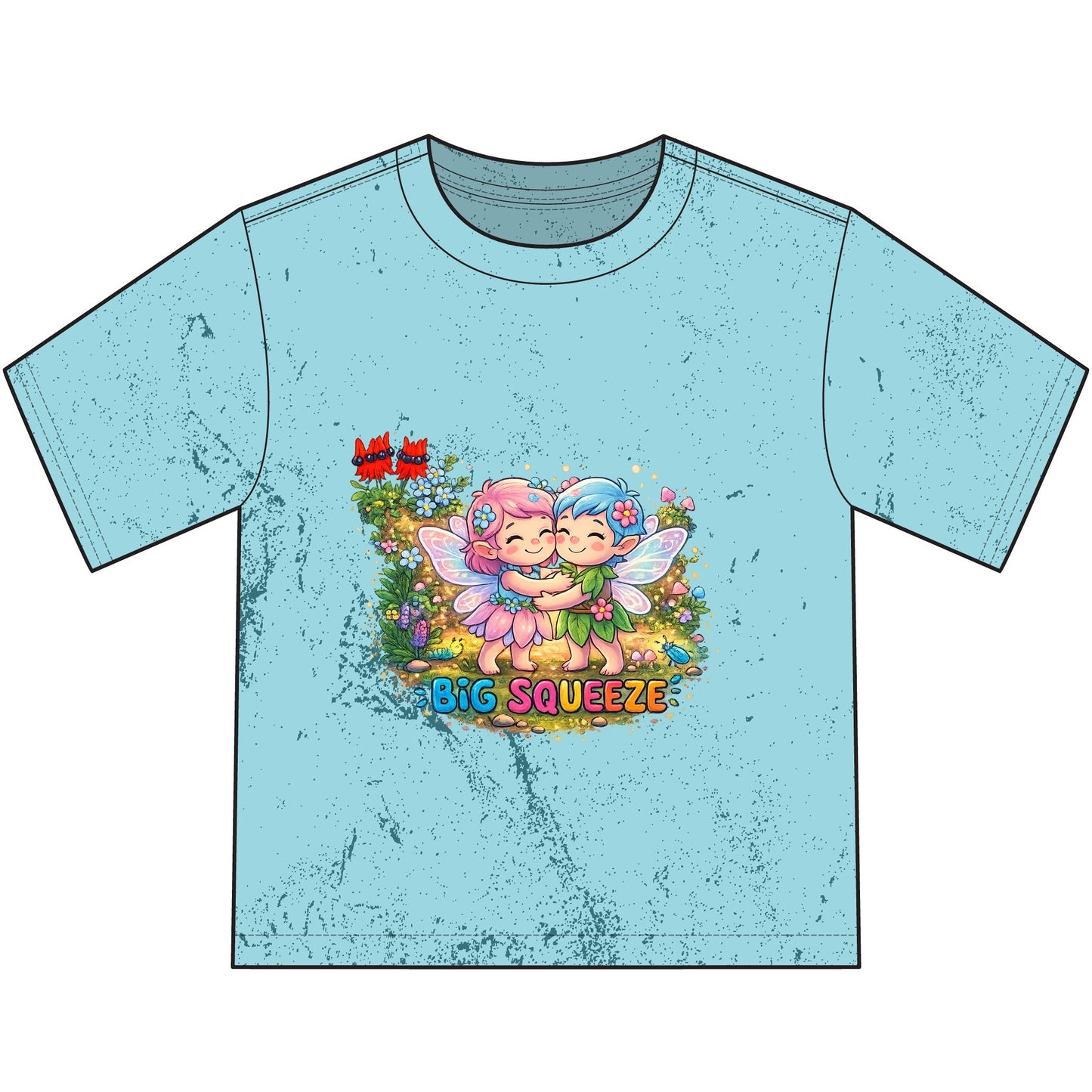 Big Squeeze Fairy Heavyweight Color Blast Youth T-Shirt