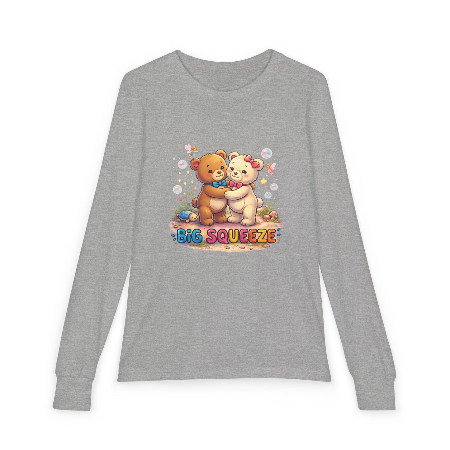Big Squeeze Teddy Youth Jersey Long Sleeve Tee